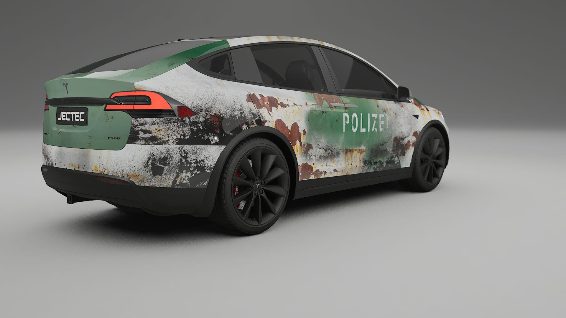 Tesla Model X COBRA 11 – Ontworpen Wrap PPF Kit van Printbaar Polyurethaanfolie