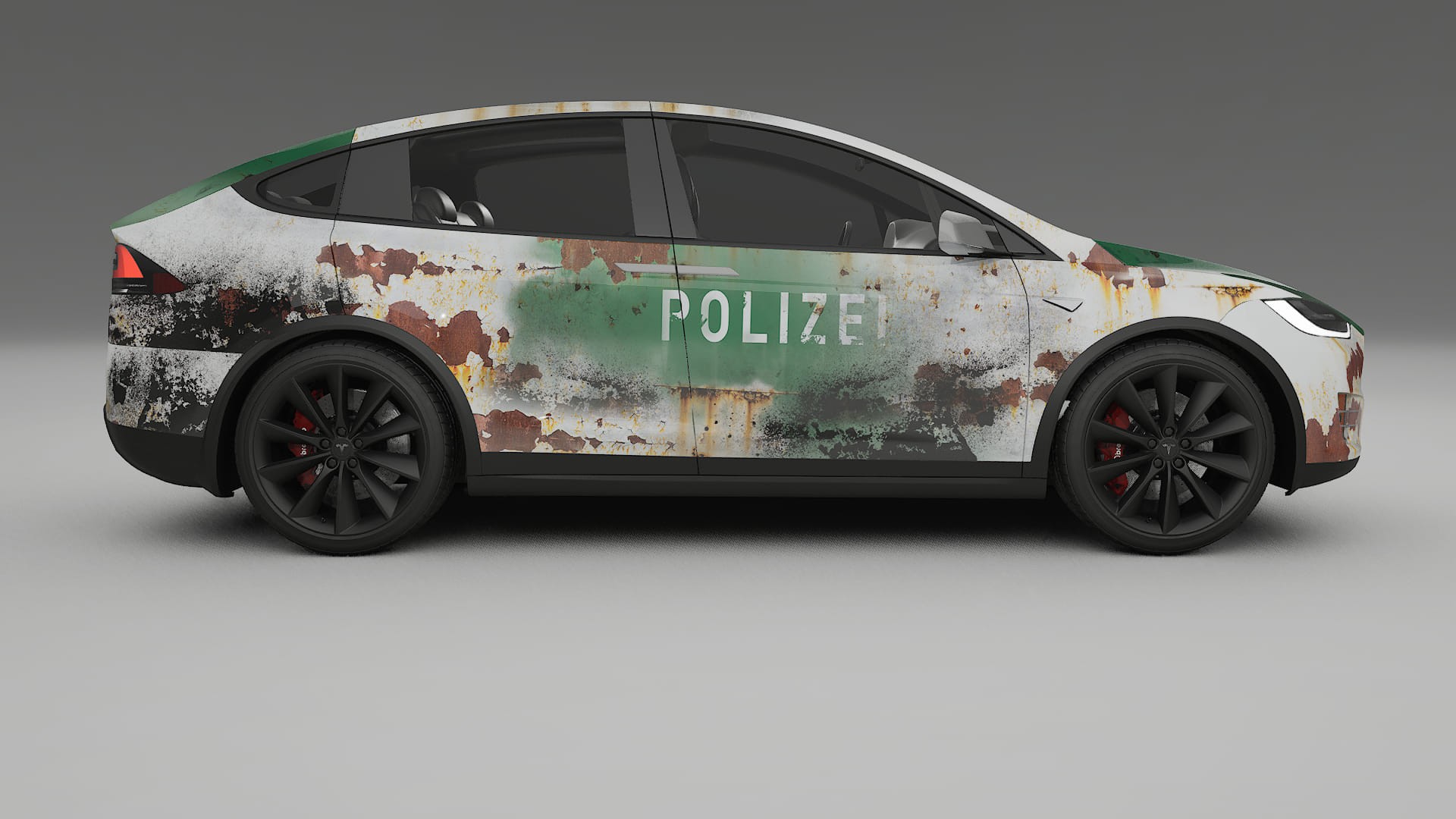 Tesla Model X COBRA 11 – Ontworpen Wrap PPF Kit van Printbaar Polyurethaanfolie