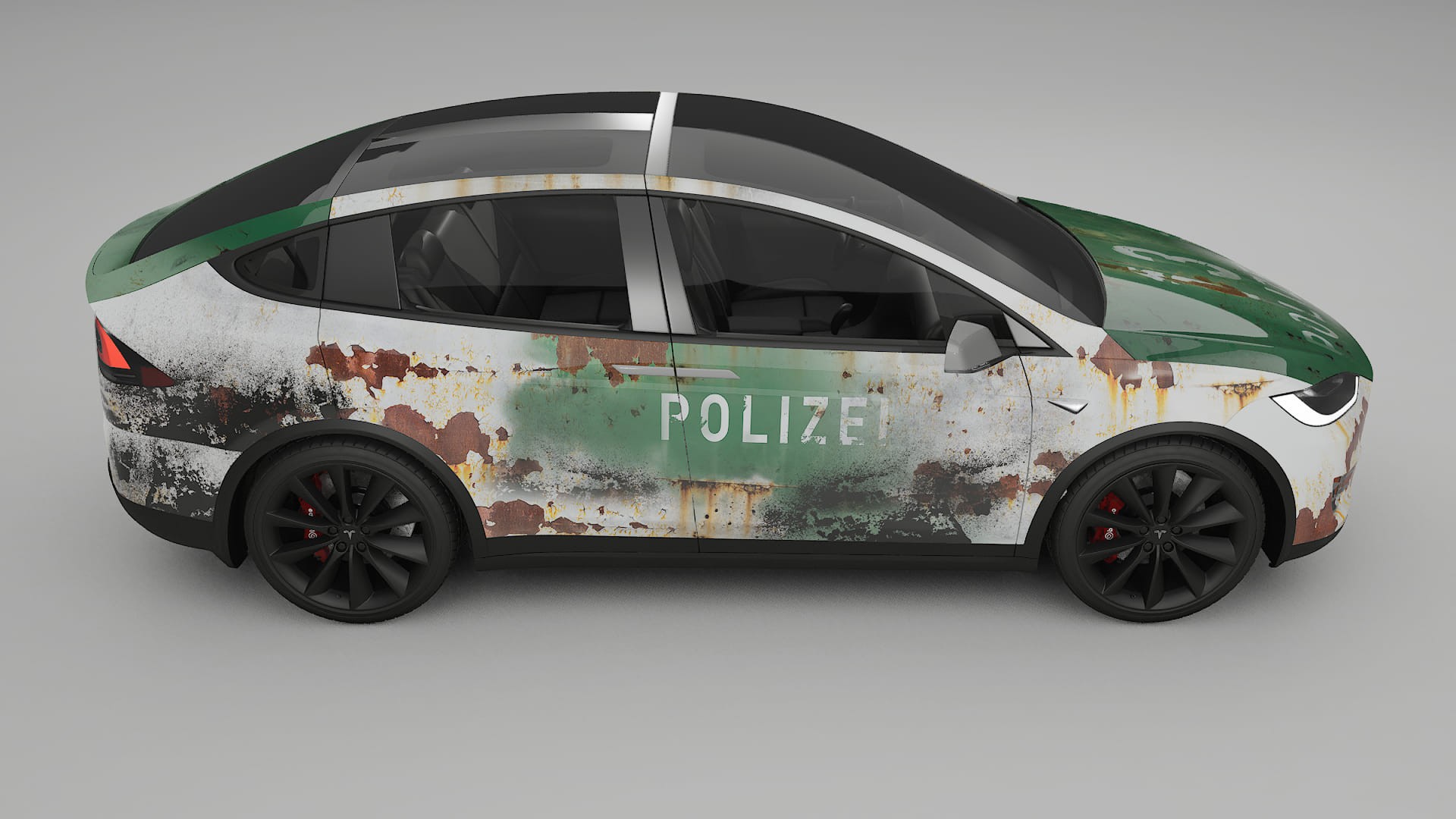 Tesla Model X COBRA 11 – Ontworpen Wrap PPF Kit van Printbaar Polyurethaanfolie