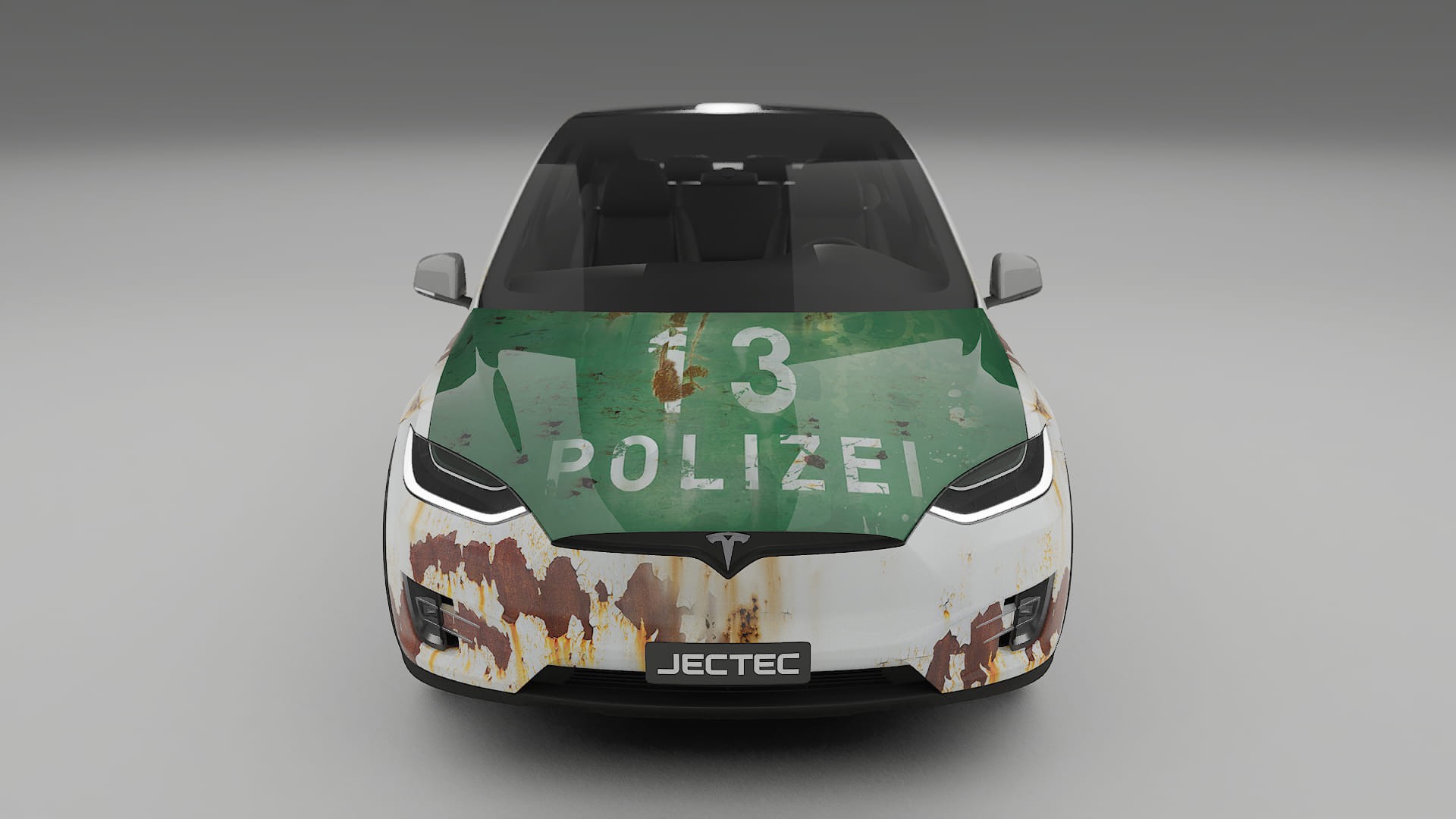 Tesla Model X COBRA 11 – Ontworpen Wrap PPF Kit van Printbaar Polyurethaanfolie