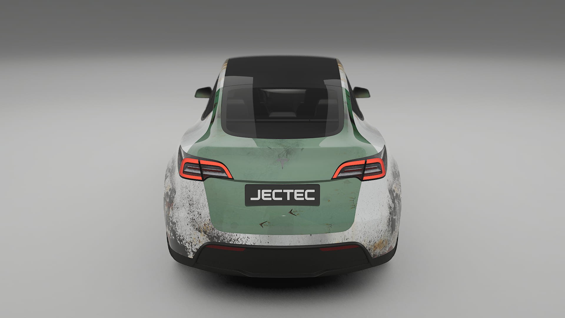 Tesla Model Y COBRA 11 – Ontworpen Wrap PPF Kit van Printbaar Polyurethaanfolie