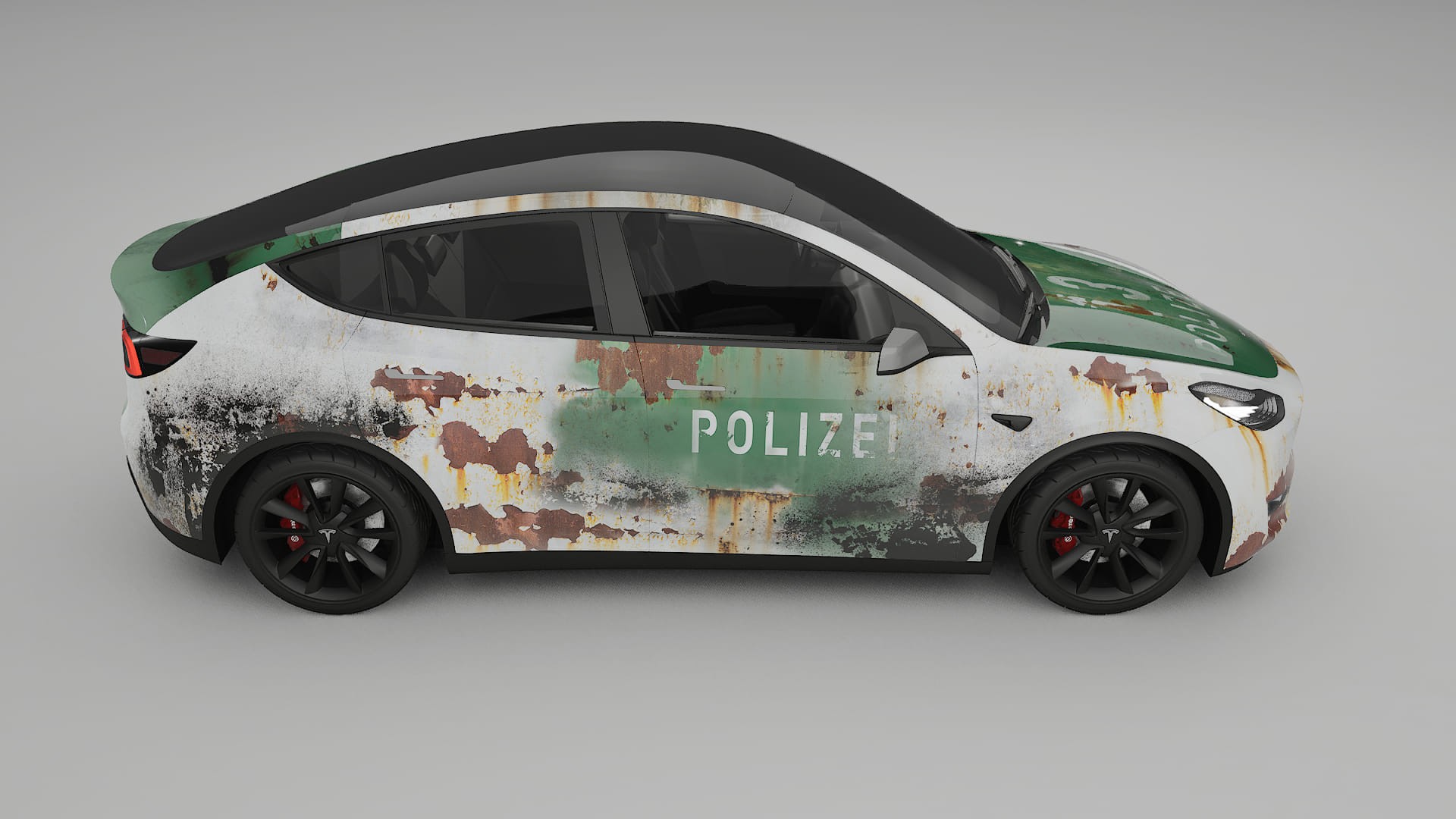 Tesla Model Y COBRA 11 – Ontworpen Wrap PPF Kit van Printbaar Polyurethaanfolie