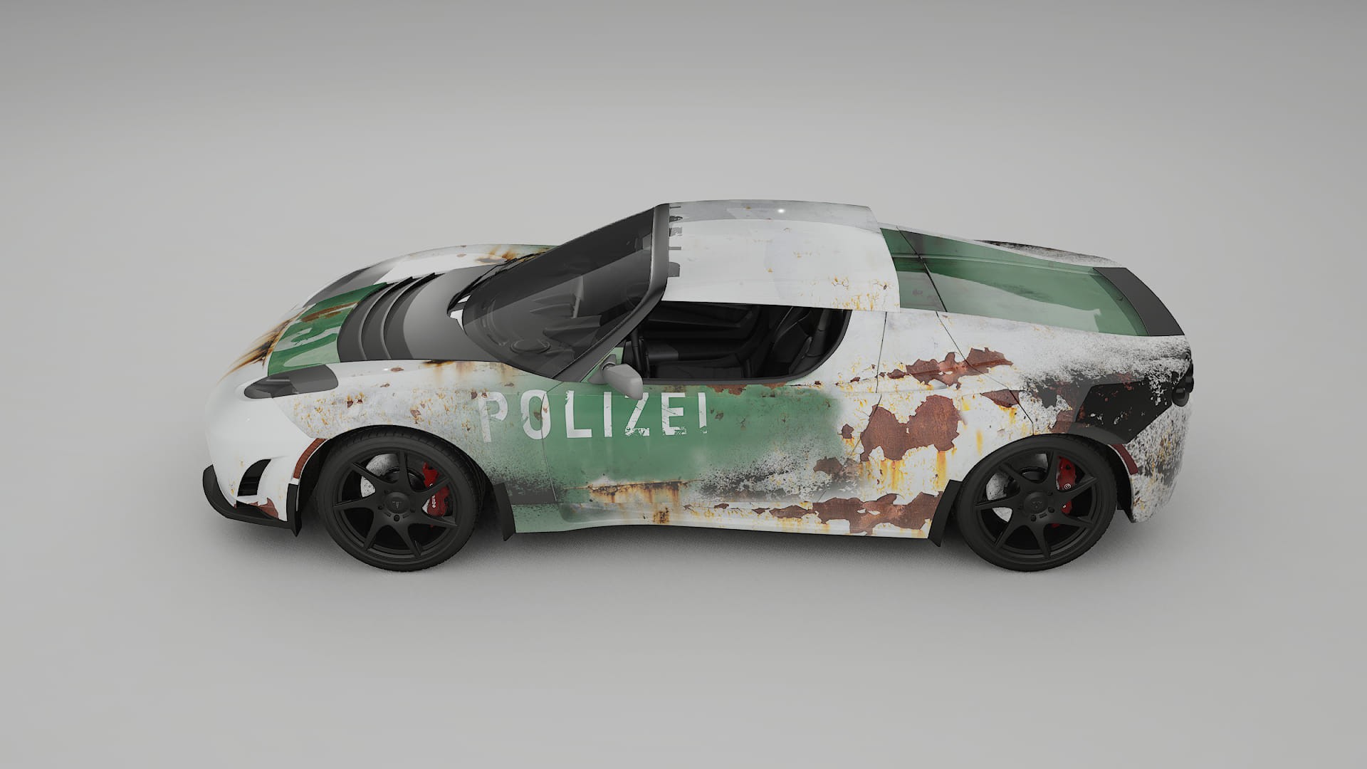 Tesla Roadster 2.5 COBRA 11 – Ontworpen Wrap PPF Kit van Printbaar Polyurethaanfolie