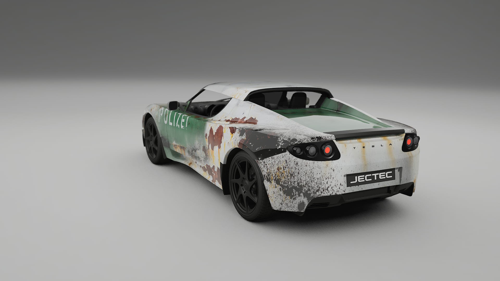 Tesla Roadster 2.5 COBRA 11 – Ontworpen Wrap PPF Kit van Printbaar Polyurethaanfolie