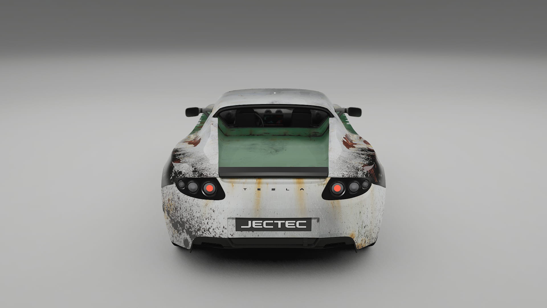 Tesla Roadster 2.5 COBRA 11 – Ontworpen Wrap PPF Kit van Printbaar Polyurethaanfolie