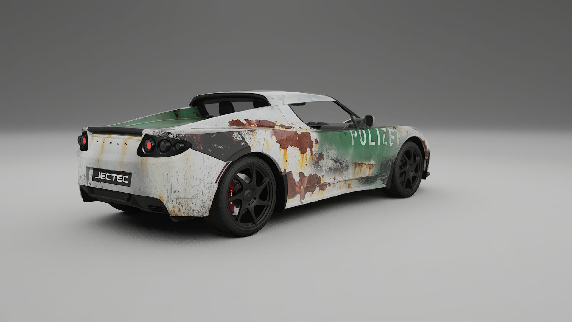 Tesla Roadster 2.5 COBRA 11 – Ontworpen Wrap PPF Kit van Printbaar Polyurethaanfolie