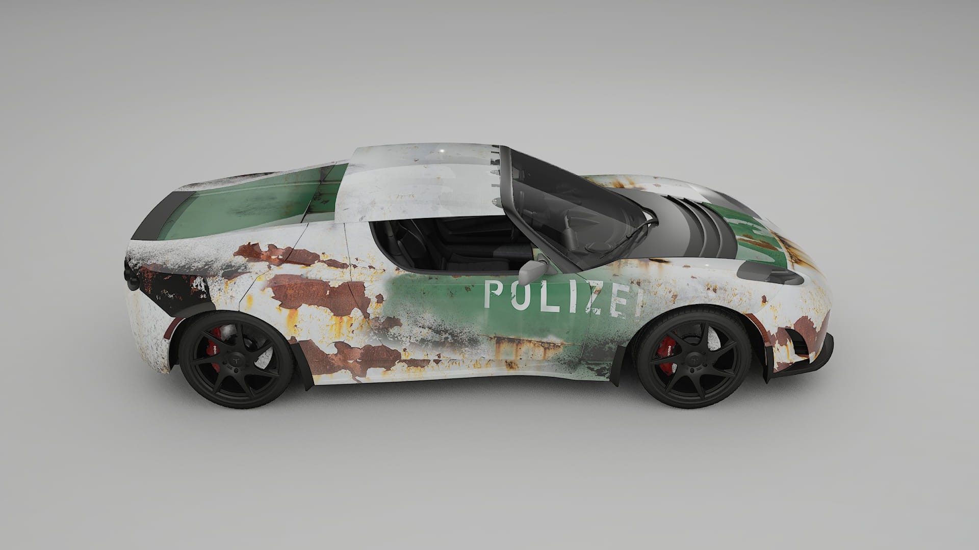 Tesla Roadster 2.5 COBRA 11 – Ontworpen Wrap PPF Kit van Printbaar Polyurethaanfolie