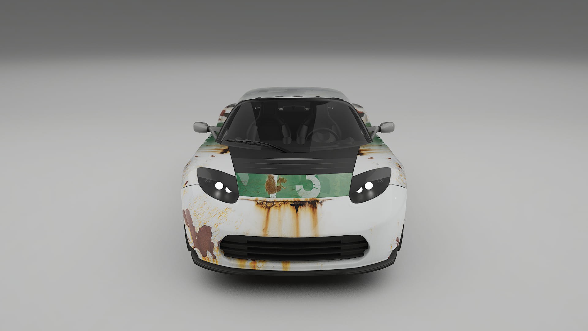 Tesla Roadster 2.5 COBRA 11 – Ontworpen Wrap PPF Kit van Printbaar Polyurethaanfolie