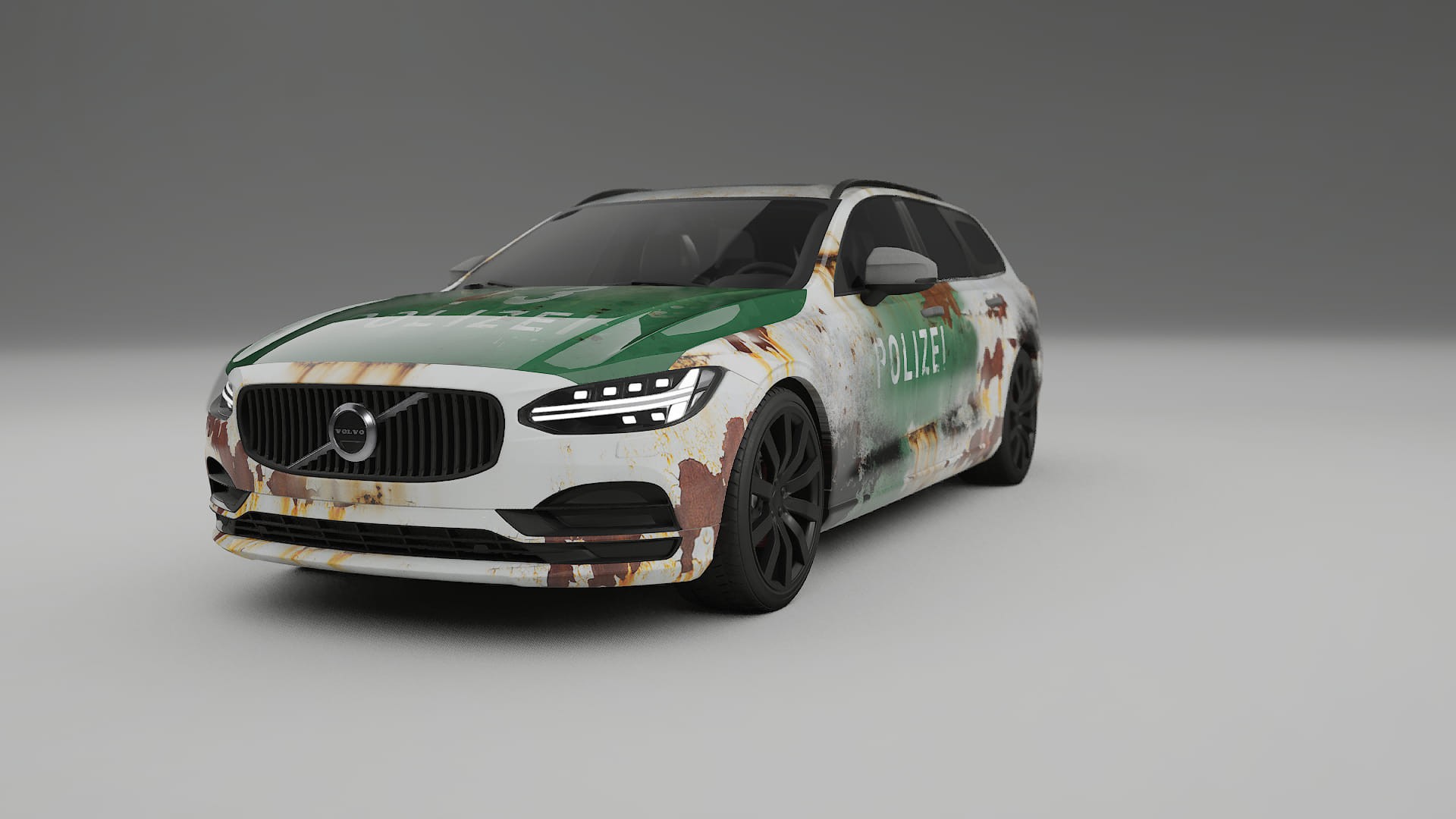 Volvo V90 P5 COBRA 11 – Ontworpen Wrap PPF Kit van Printbaar Polyurethaanfolie