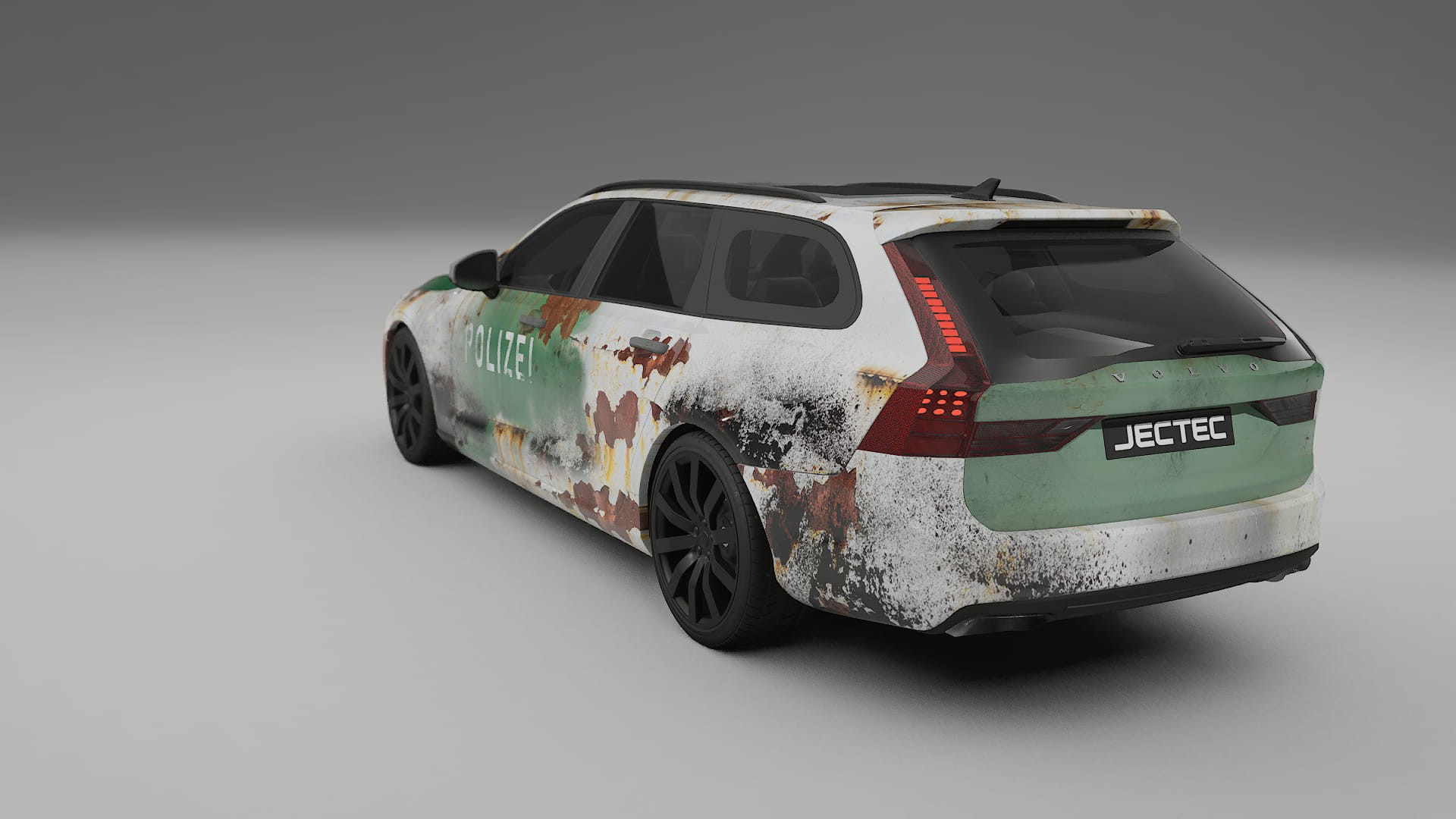 Volvo V90 P5 COBRA 11 – Ontworpen Wrap PPF Kit van Printbaar Polyurethaanfolie