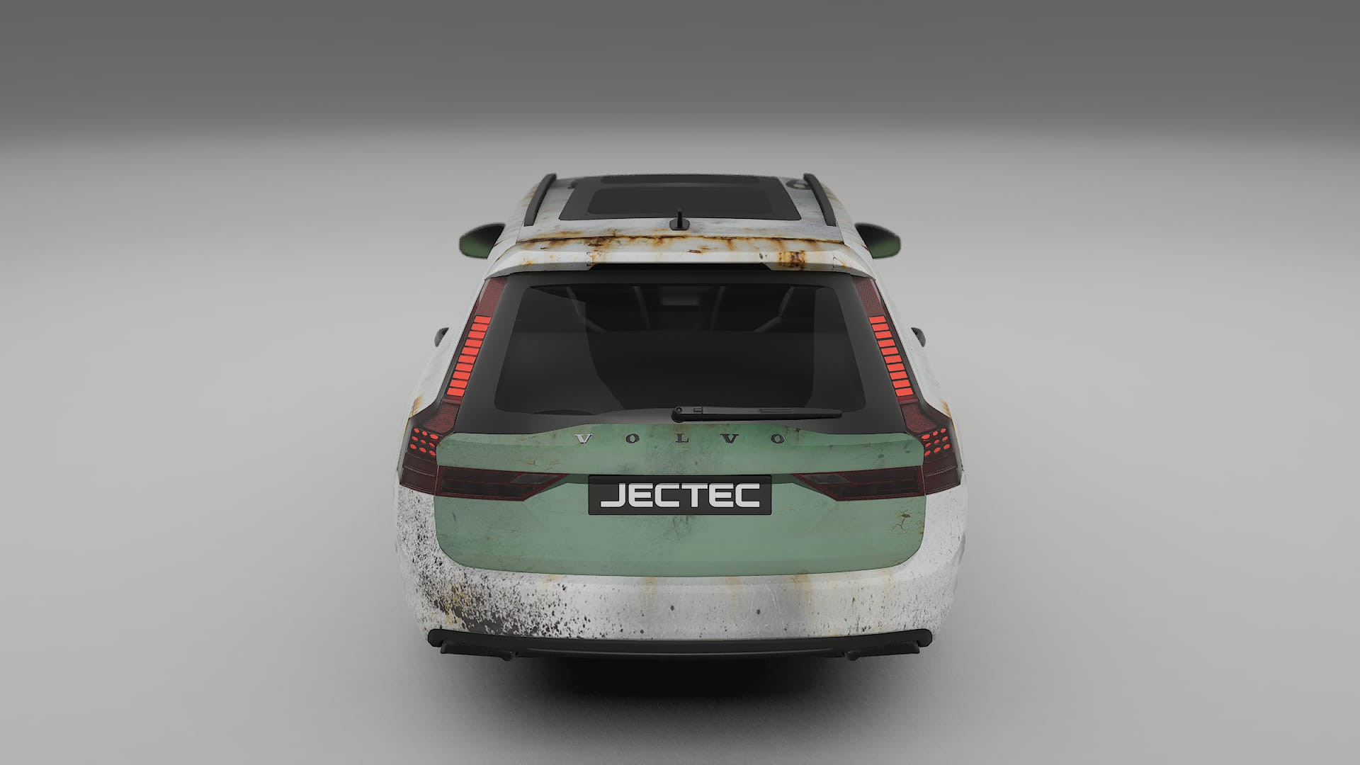 Volvo V90 P5 COBRA 11 – Ontworpen Wrap PPF Kit van Printbaar Polyurethaanfolie