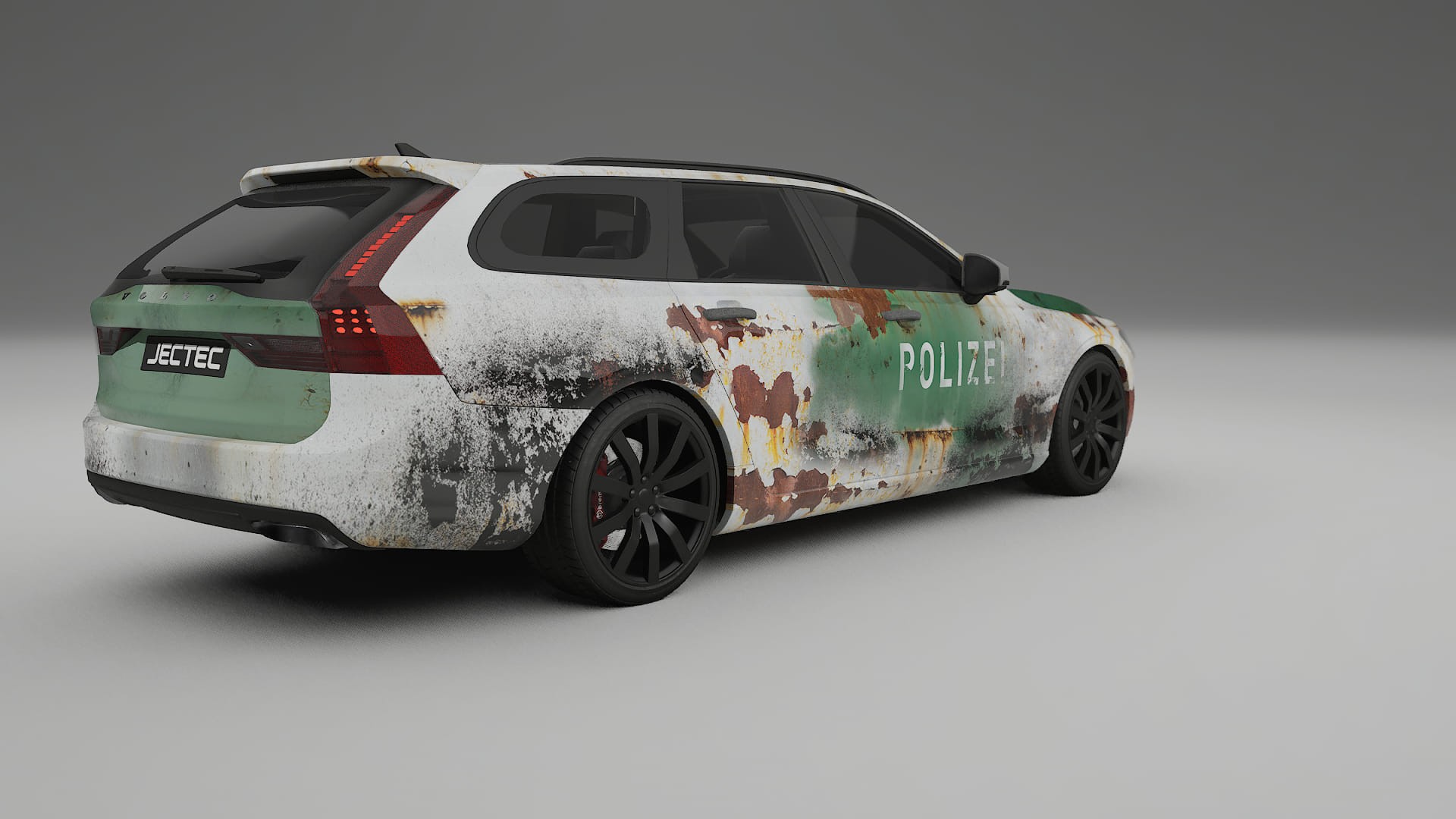 Volvo V90 P5 COBRA 11 – Ontworpen Wrap PPF Kit van Printbaar Polyurethaanfolie