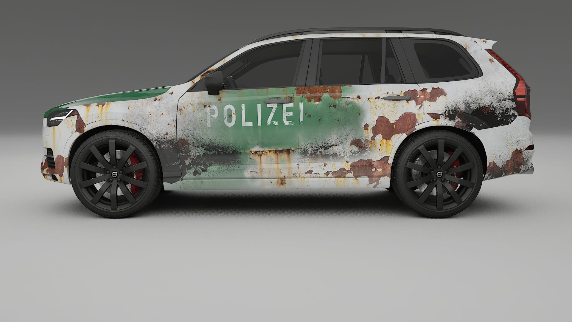Volvo XC90 SPA COBRA 11 – Ontworpen Wrap PPF Kit van Printbaar Polyurethaanfolie