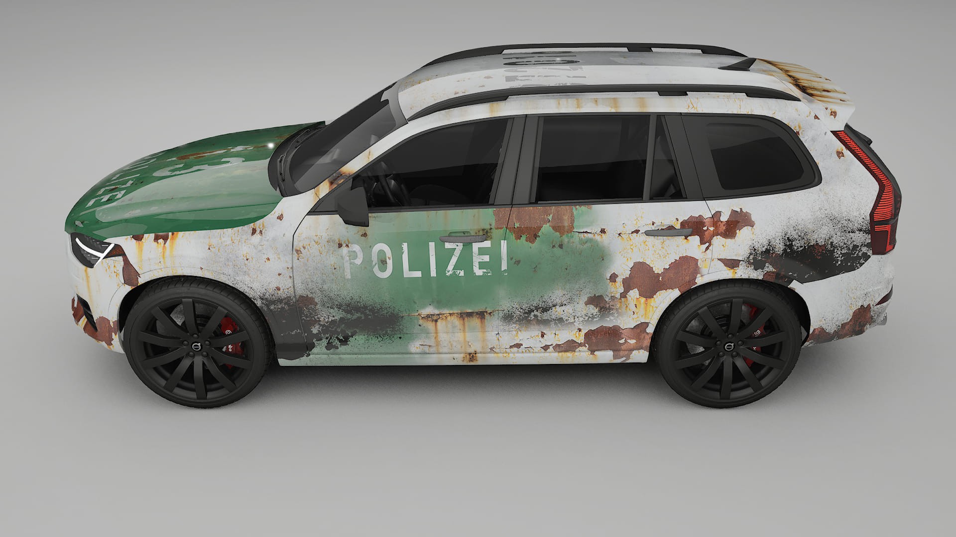 Volvo XC90 SPA COBRA 11 – Ontworpen Wrap PPF Kit van Printbaar Polyurethaanfolie