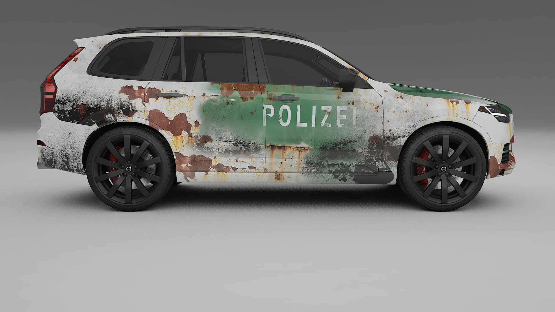 Volvo XC90 SPA COBRA 11 – Ontworpen Wrap PPF Kit van Printbaar Polyurethaanfolie