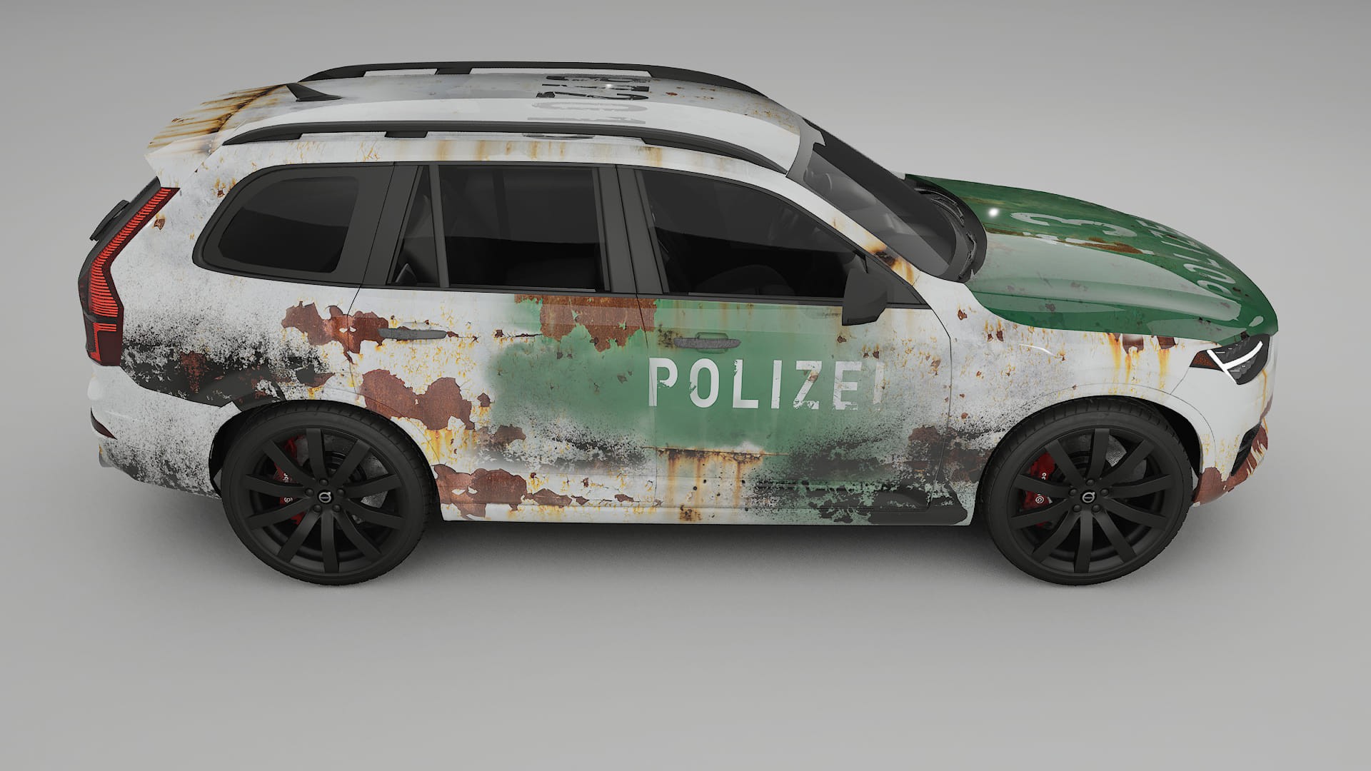 Volvo XC90 SPA COBRA 11 – Ontworpen Wrap PPF Kit van Printbaar Polyurethaanfolie