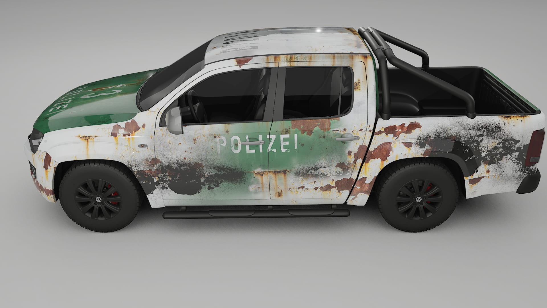 VW Amarok 2H COBRA 11 – Ontworpen Wrap PPF Kit van Printbaar Polyurethaanfolie