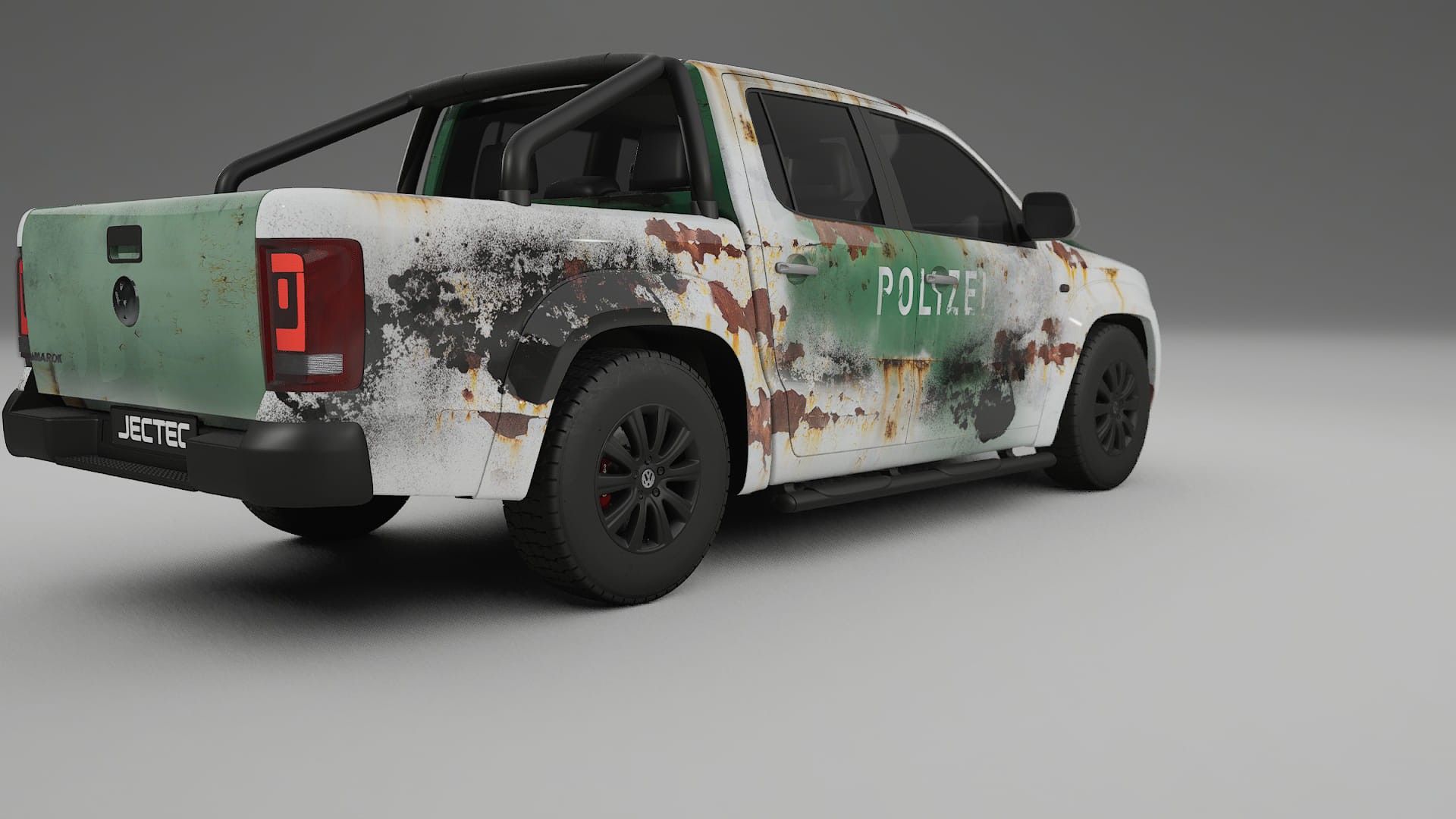 VW Amarok 2H COBRA 11 – Ontworpen Wrap PPF Kit van Printbaar Polyurethaanfolie
