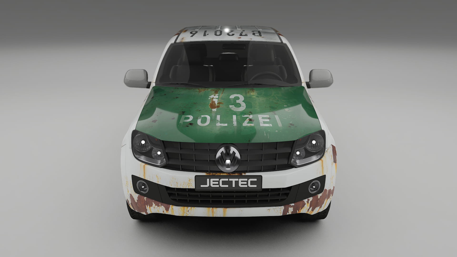 VW Amarok 2H COBRA 11 – Ontworpen Wrap PPF Kit van Printbaar Polyurethaanfolie