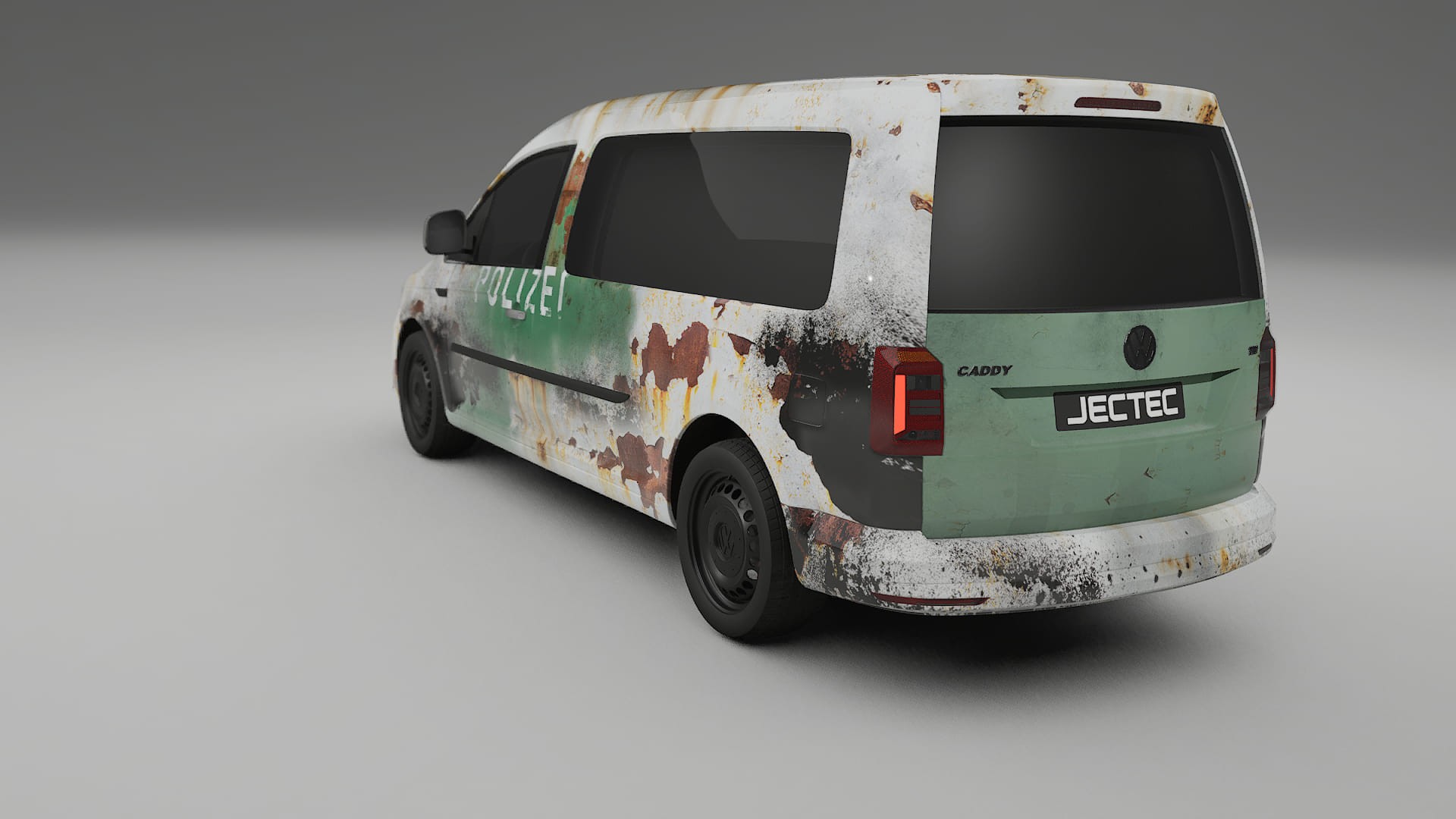 VW Caddy Maxi SB COBRA 11 – Ontworpen Wrap PPF Kit van Printbaar Polyurethaanfolie