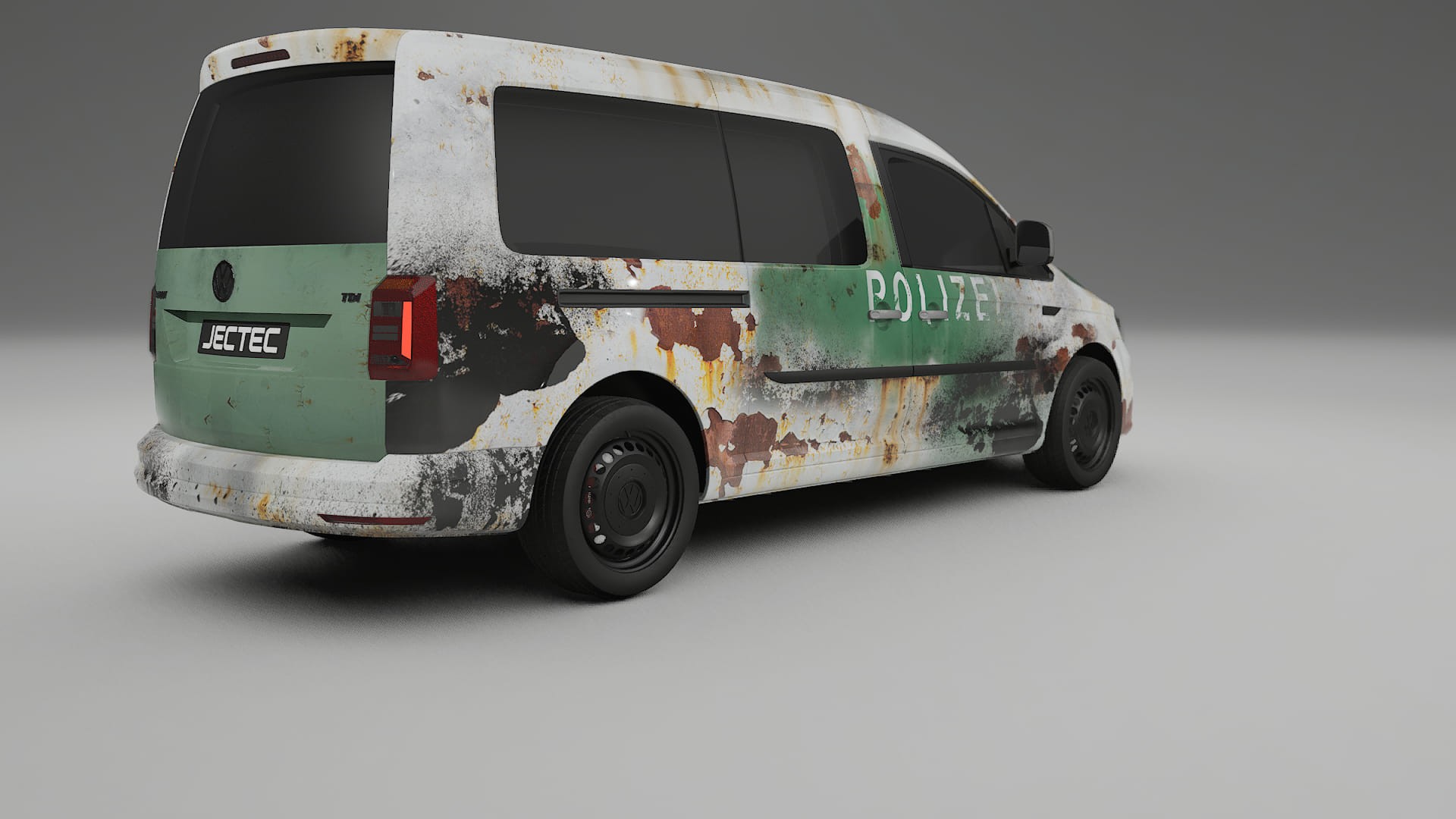 VW Caddy Maxi SB COBRA 11 – Ontworpen Wrap PPF Kit van Printbaar Polyurethaanfolie