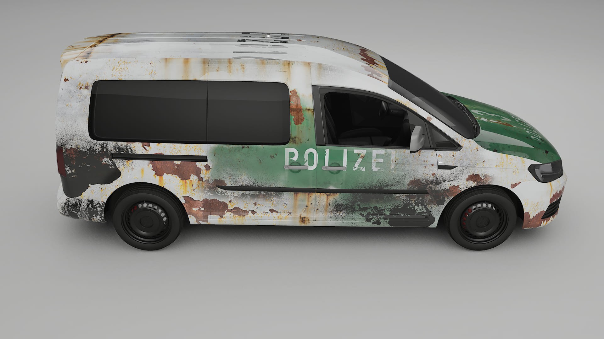 VW Caddy Maxi SB COBRA 11 – Ontworpen Wrap PPF Kit van Printbaar Polyurethaanfolie
