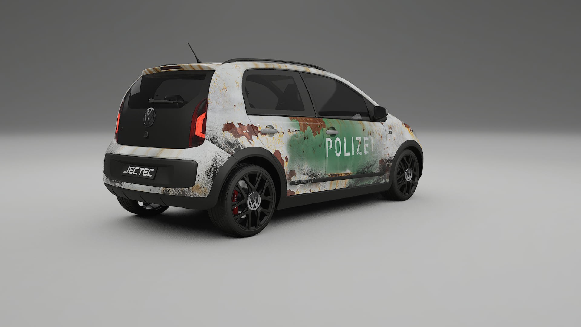 VW Cross Up COBRA 11 – Ontworpen Wrap PPF Kit van Printbaar Polyurethaanfolie