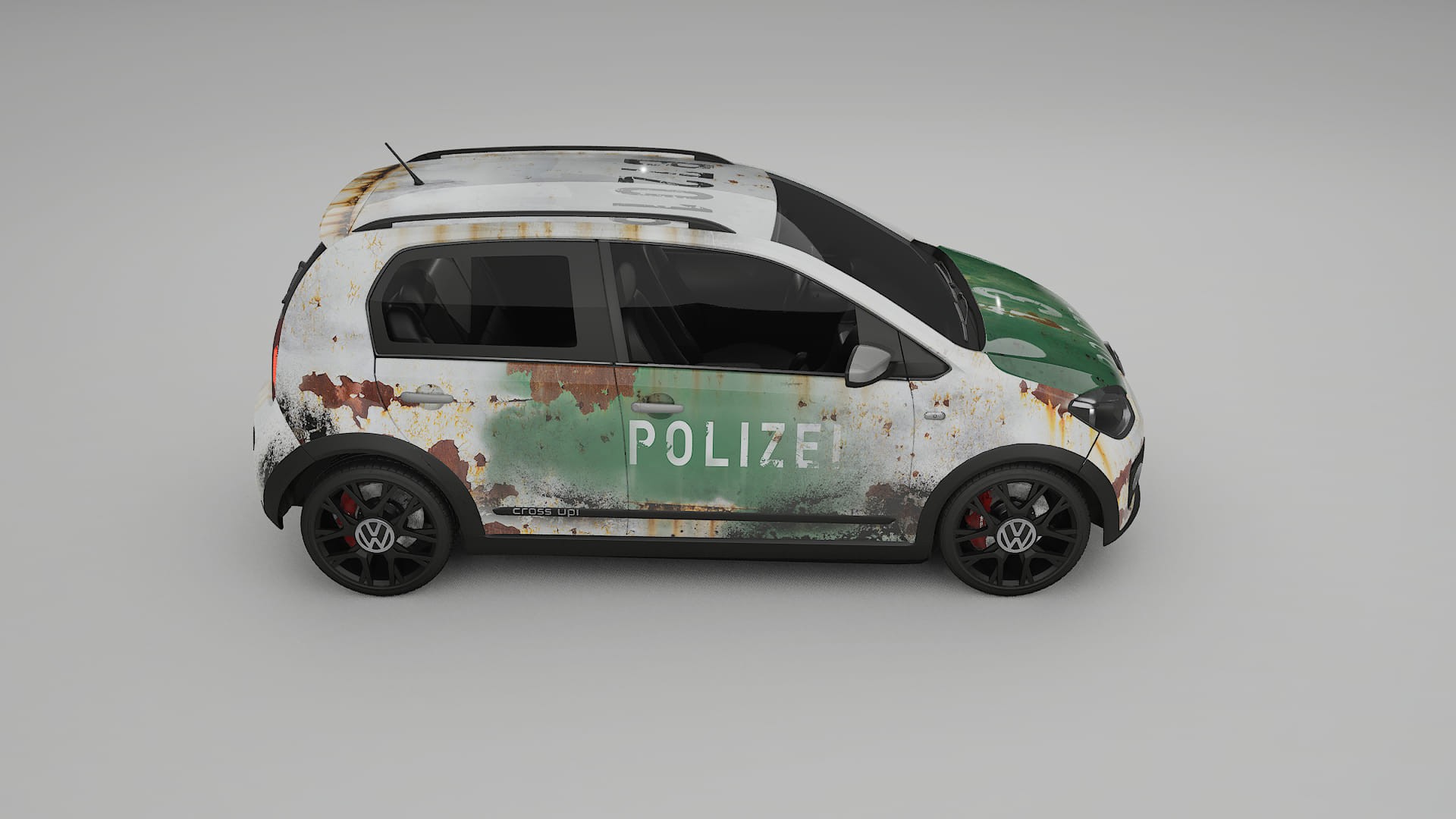 VW Cross Up COBRA 11 – Ontworpen Wrap PPF Kit van Printbaar Polyurethaanfolie