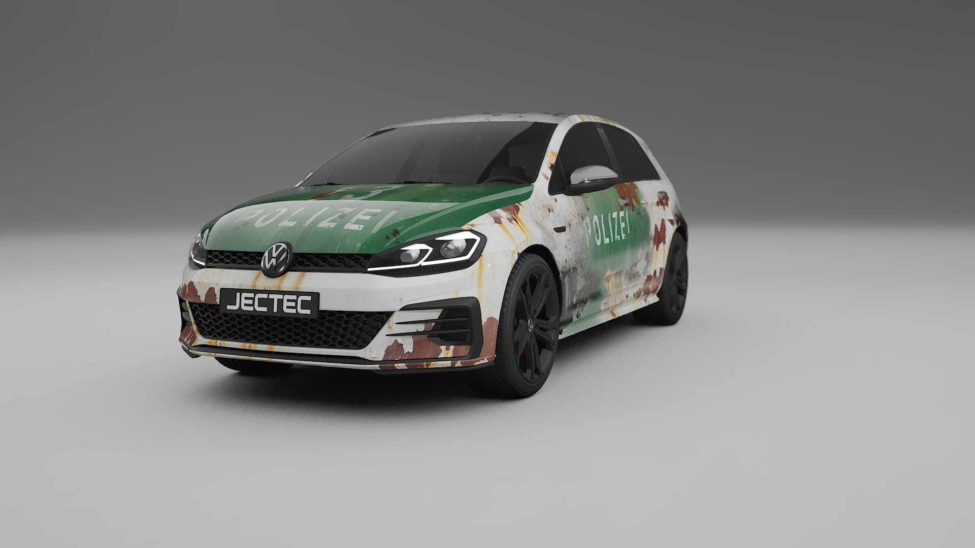 VW Golf Mk7 COBRA 11 – Ontworpen Wrap PPF Kit van Printbaar Polyurethaanfolie