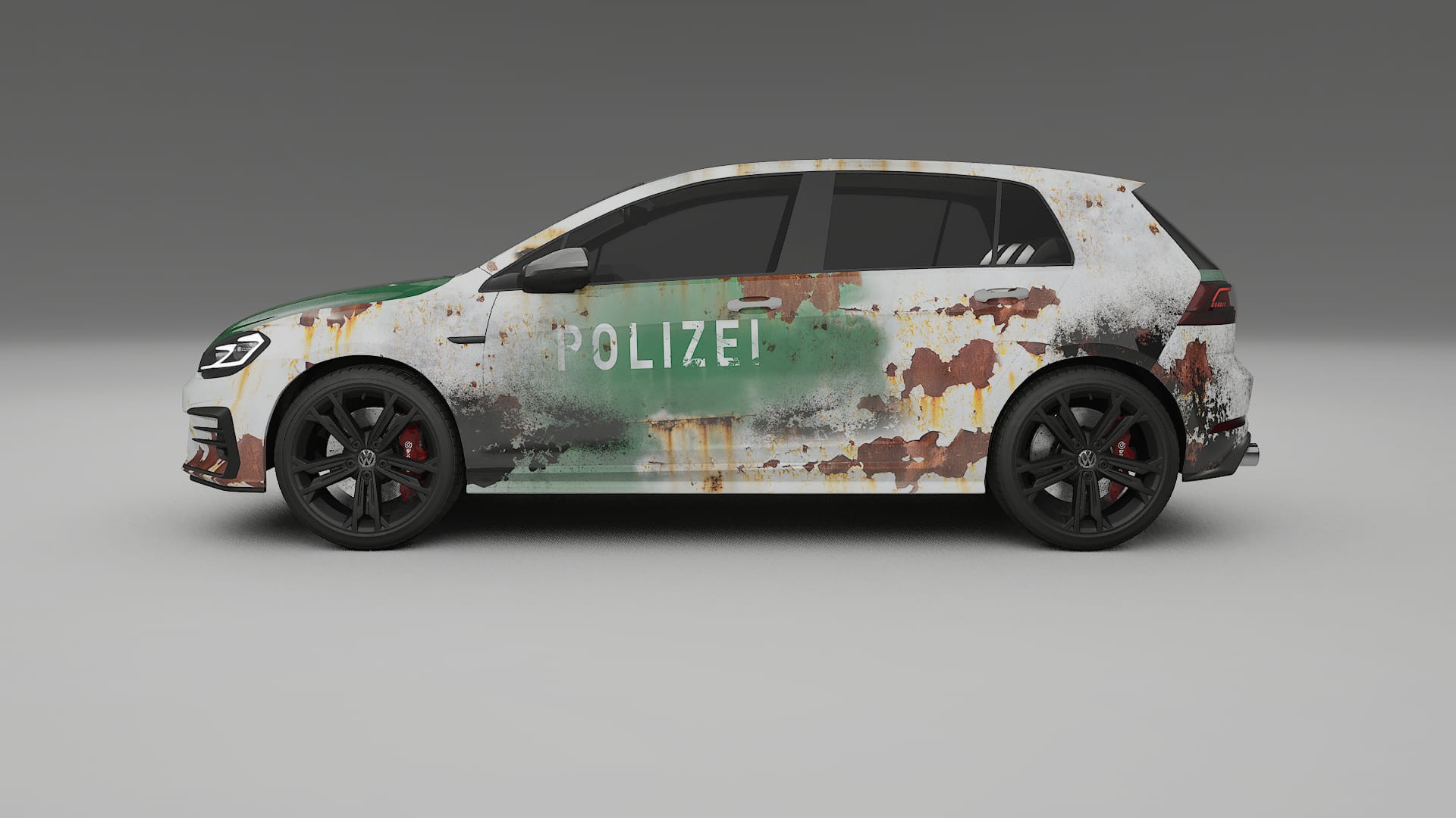 VW Golf Mk7 COBRA 11 – Ontworpen Wrap PPF Kit van Printbaar Polyurethaanfolie