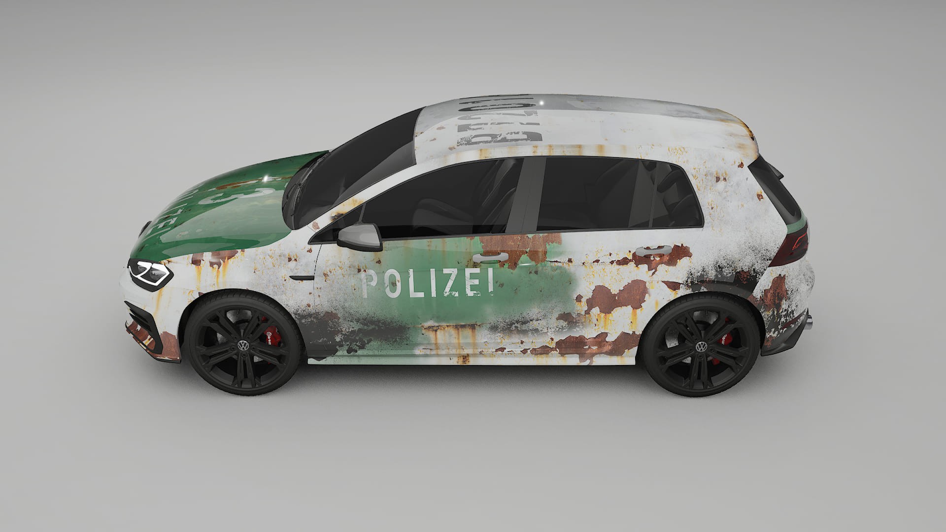 VW Golf Mk7 COBRA 11 – Ontworpen Wrap PPF Kit van Printbaar Polyurethaanfolie