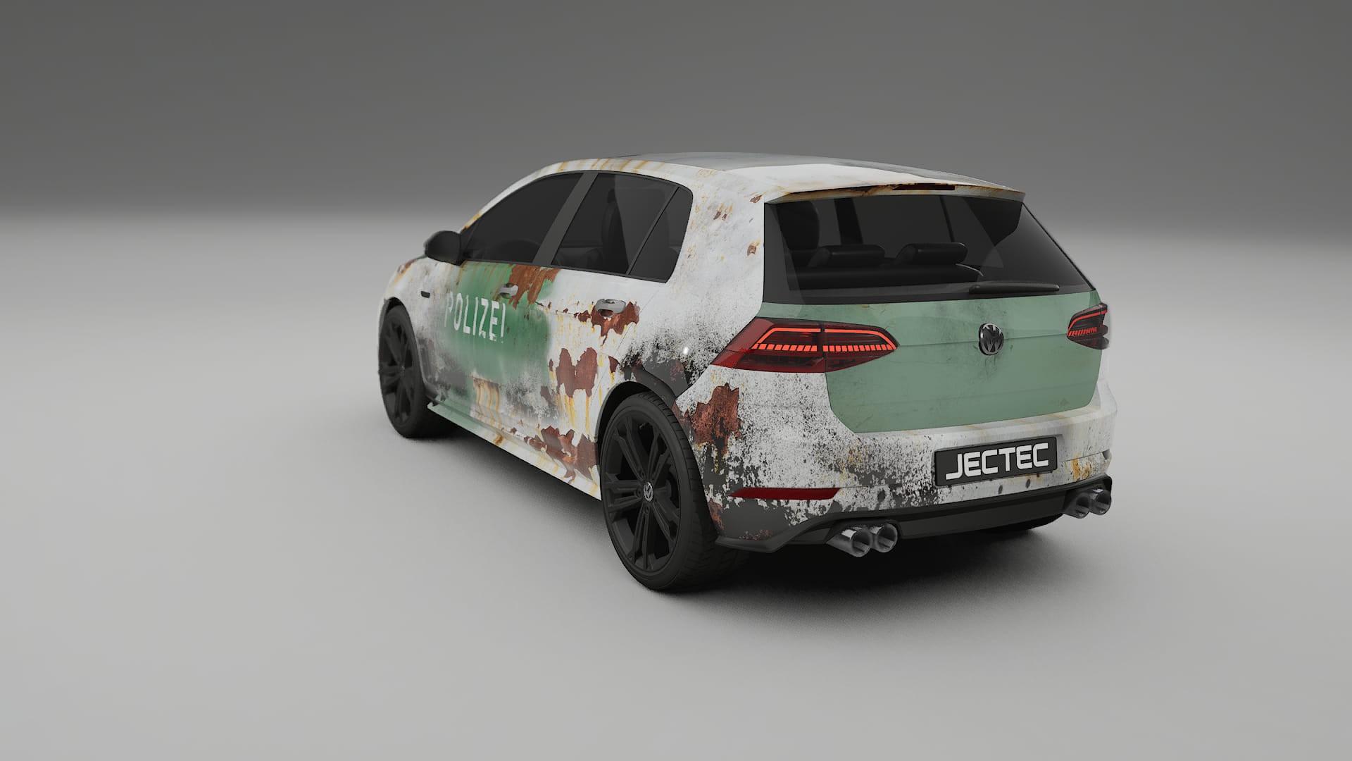 VW Golf Mk7 COBRA 11 – Ontworpen Wrap PPF Kit van Printbaar Polyurethaanfolie
