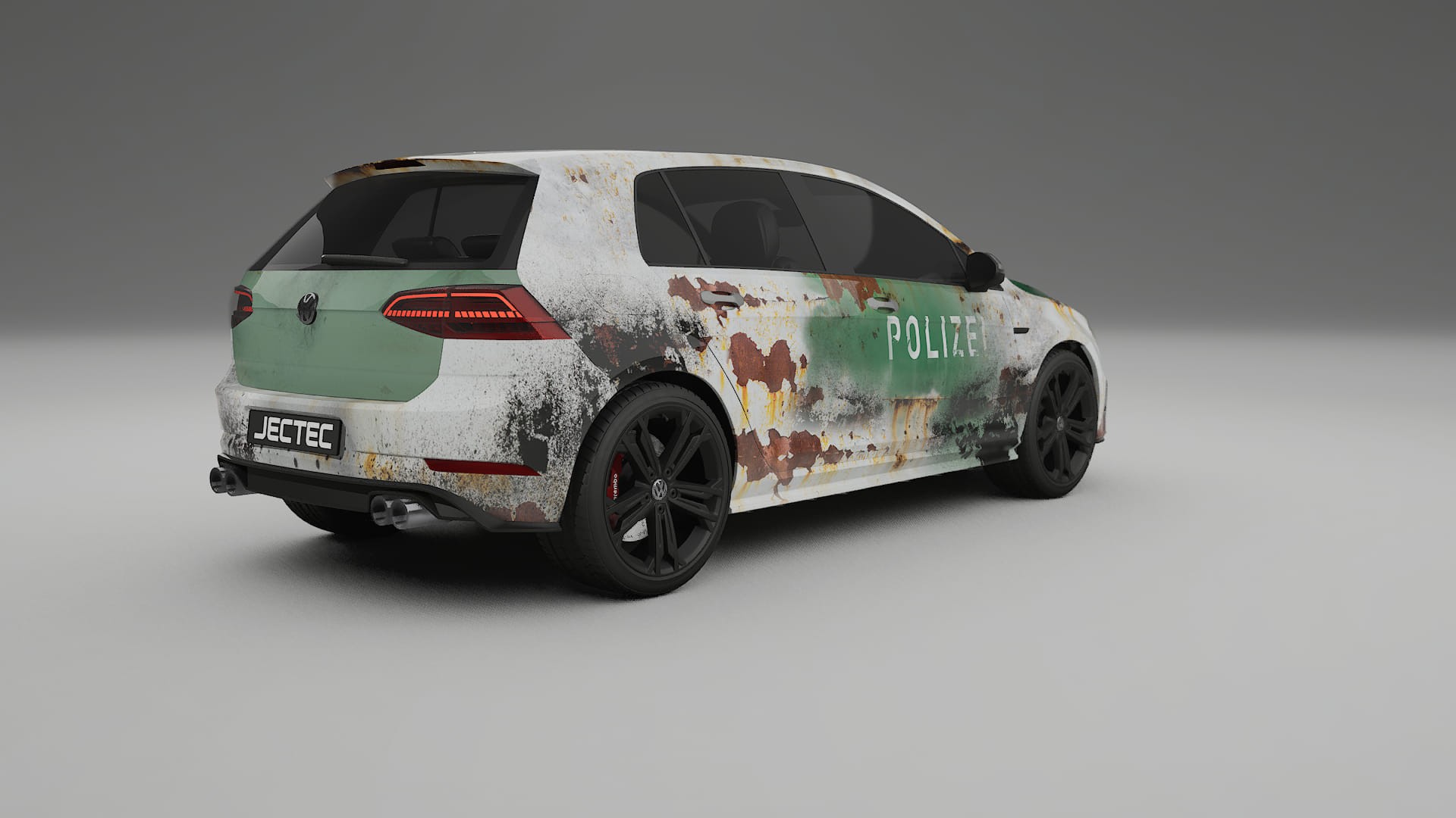 VW Golf Mk7 COBRA 11 – Ontworpen Wrap PPF Kit van Printbaar Polyurethaanfolie