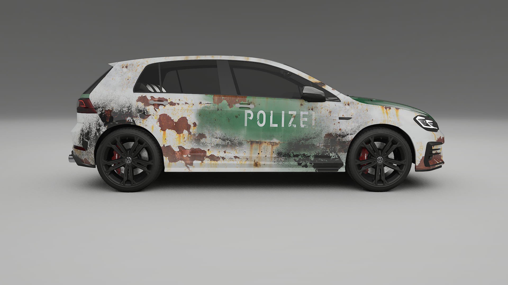 VW Golf Mk7 COBRA 11 – Ontworpen Wrap PPF Kit van Printbaar Polyurethaanfolie