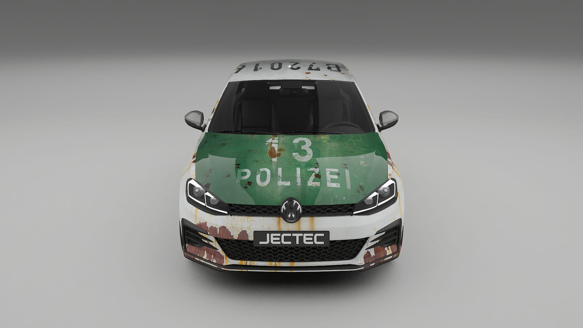 VW Golf Mk7 COBRA 11 – Ontworpen Wrap PPF Kit van Printbaar Polyurethaanfolie
