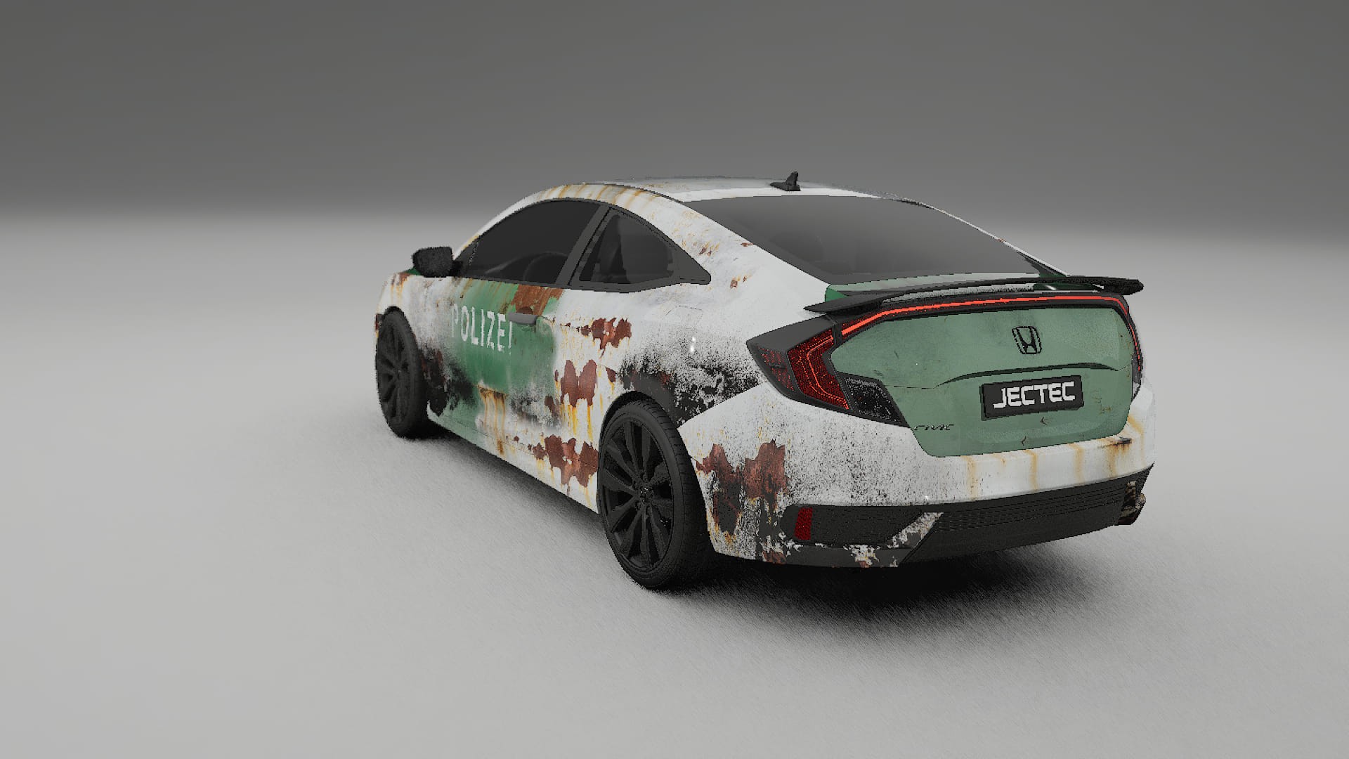 Honda Civic coupe prefacelift pre-LCI COBRA 11 – Ontworpen Wrap PPF Kit van Printbaar Polyurethaanfolie