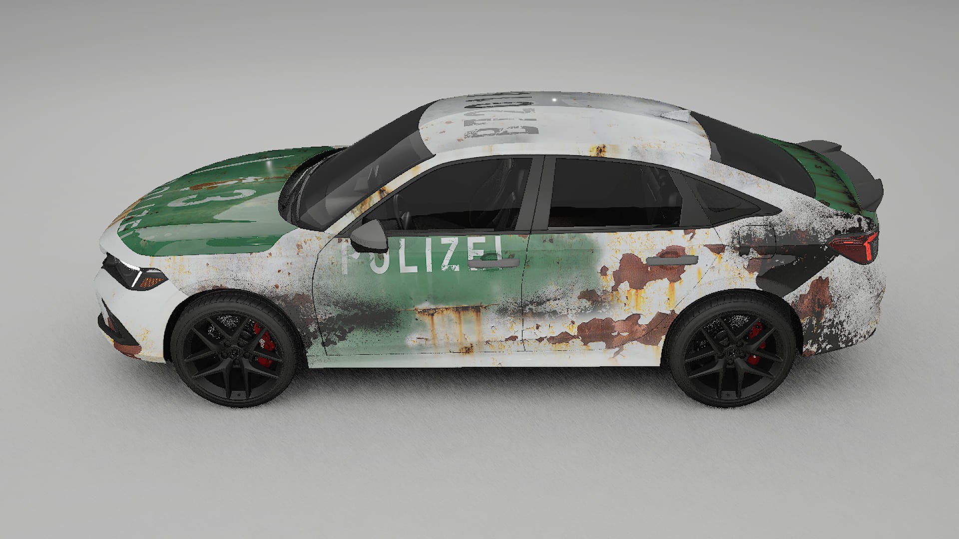 Honda Civic Si COBRA 11 – Ontworpen Wrap PPF Kit van Printbaar Polyurethaanfolie