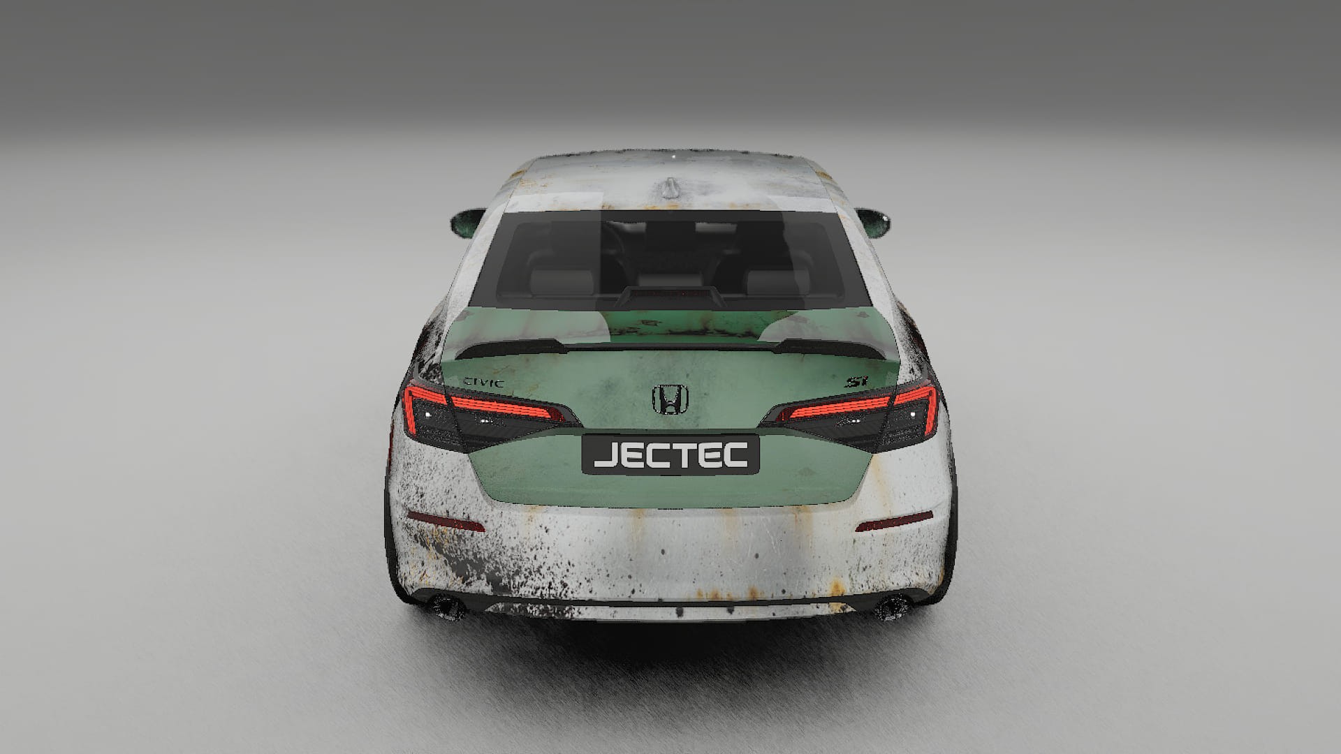 Honda Civic Si COBRA 11 – Ontworpen Wrap PPF Kit van Printbaar Polyurethaanfolie