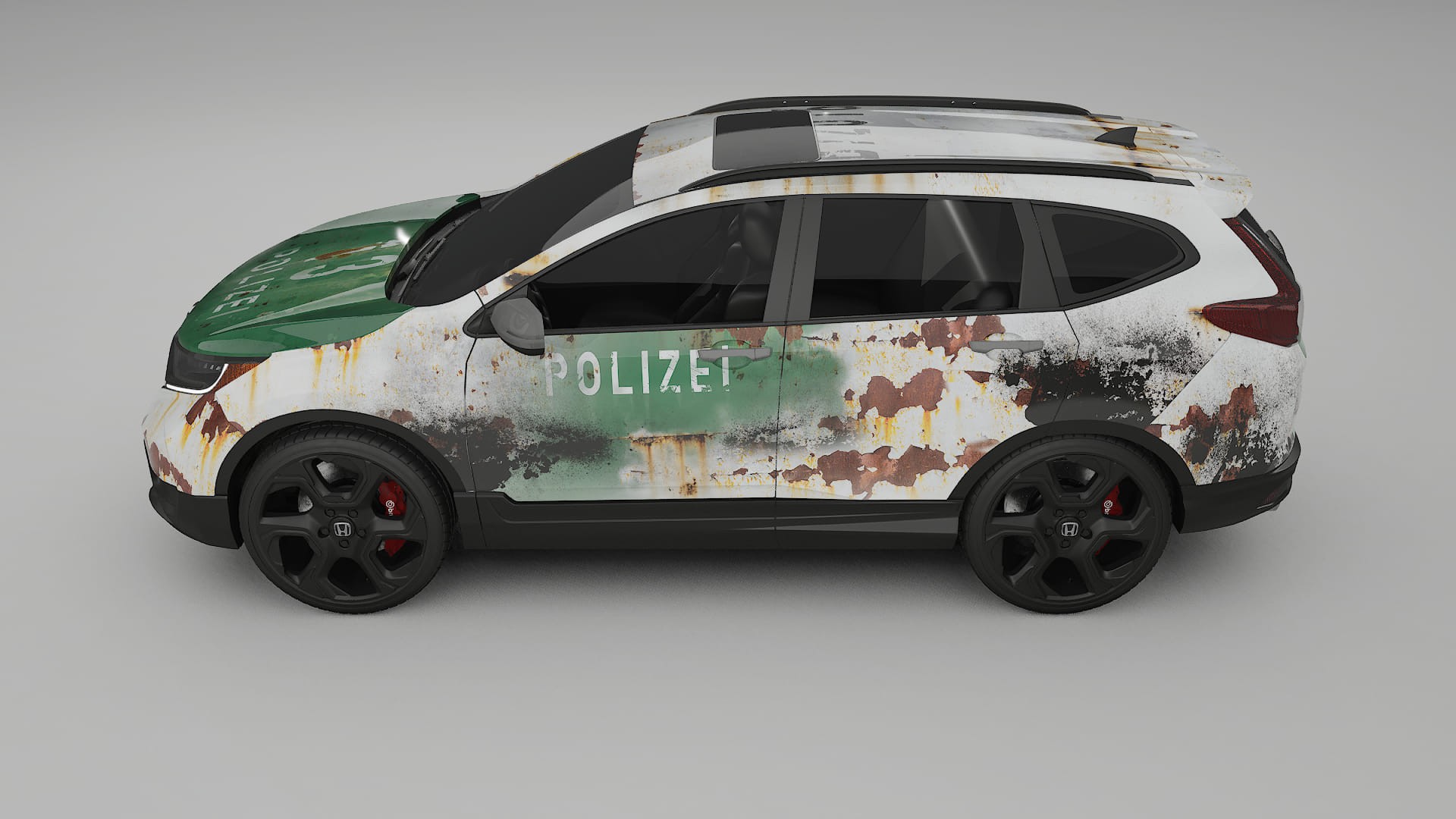 Honda CRV Touring prefacelift pre-LCI COBRA 11 – Ontworpen Wrap PPF Kit van Printbaar Polyurethaanfolie