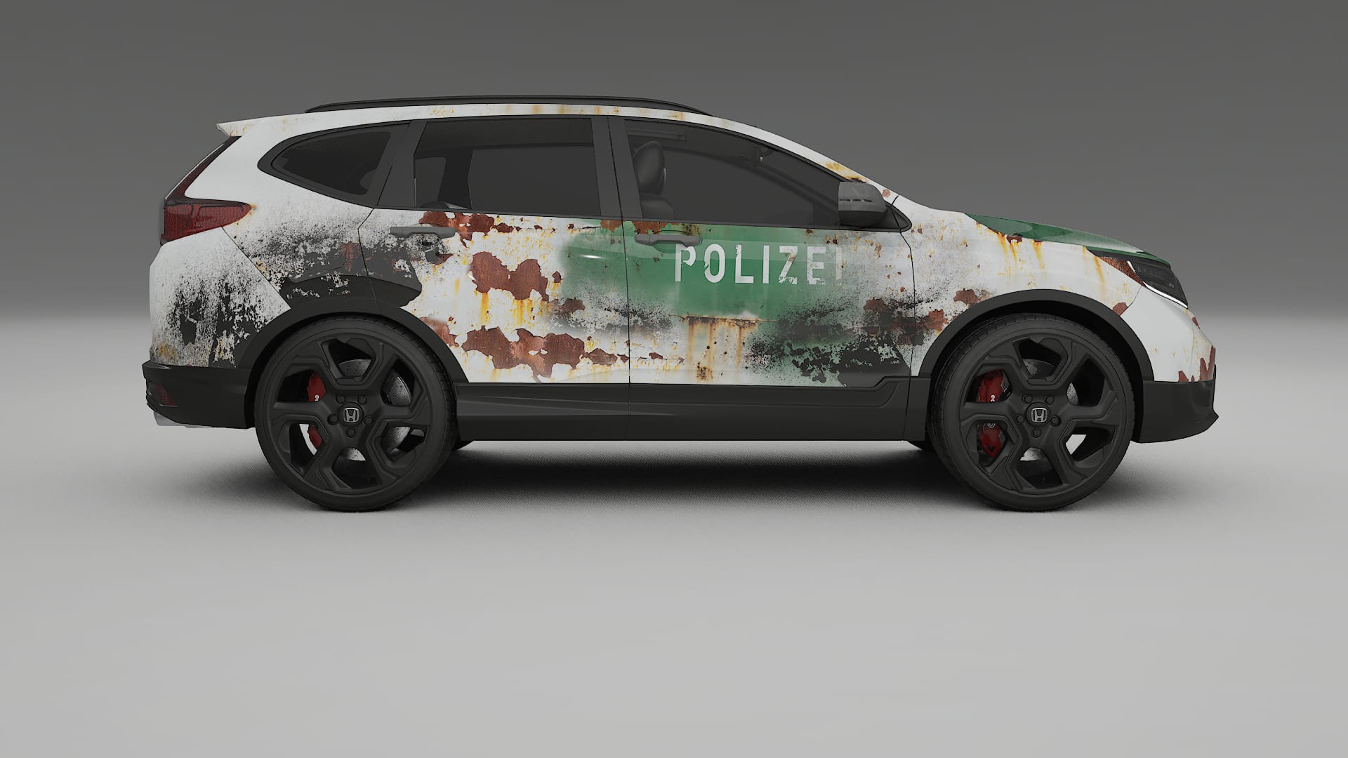 Honda CRV Touring prefacelift pre-LCI COBRA 11 – Ontworpen Wrap PPF Kit van Printbaar Polyurethaanfolie