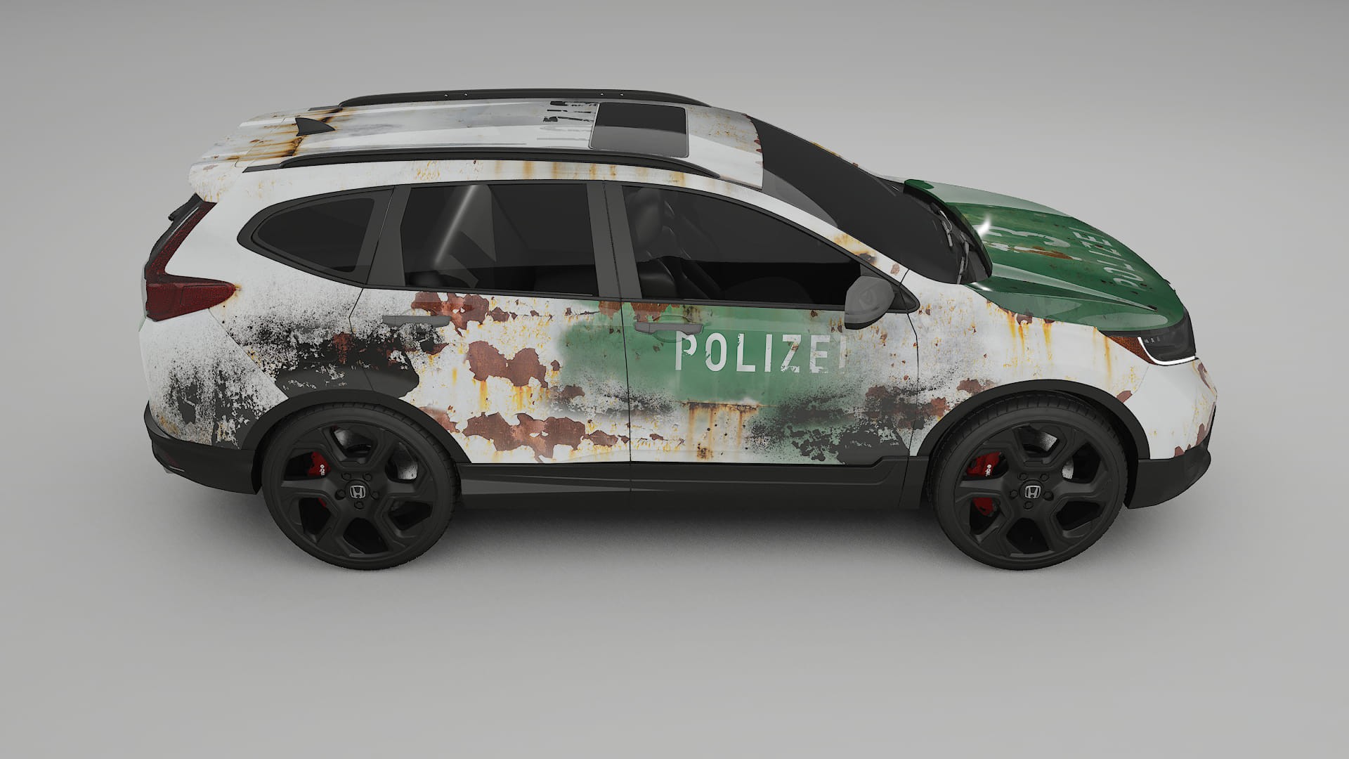 Honda CRV Touring prefacelift pre-LCI COBRA 11 – Ontworpen Wrap PPF Kit van Printbaar Polyurethaanfolie