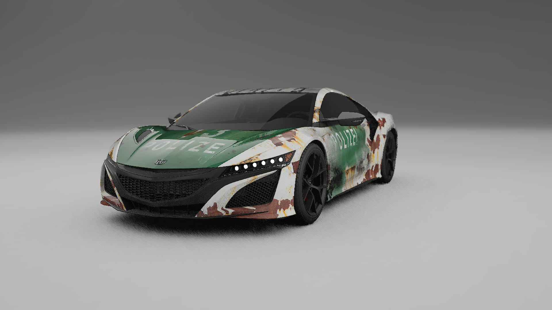 Honda NSX prefacelift pre-LCI COBRA 11 – Ontworpen Wrap PPF Kit van Printbaar Polyurethaanfolie