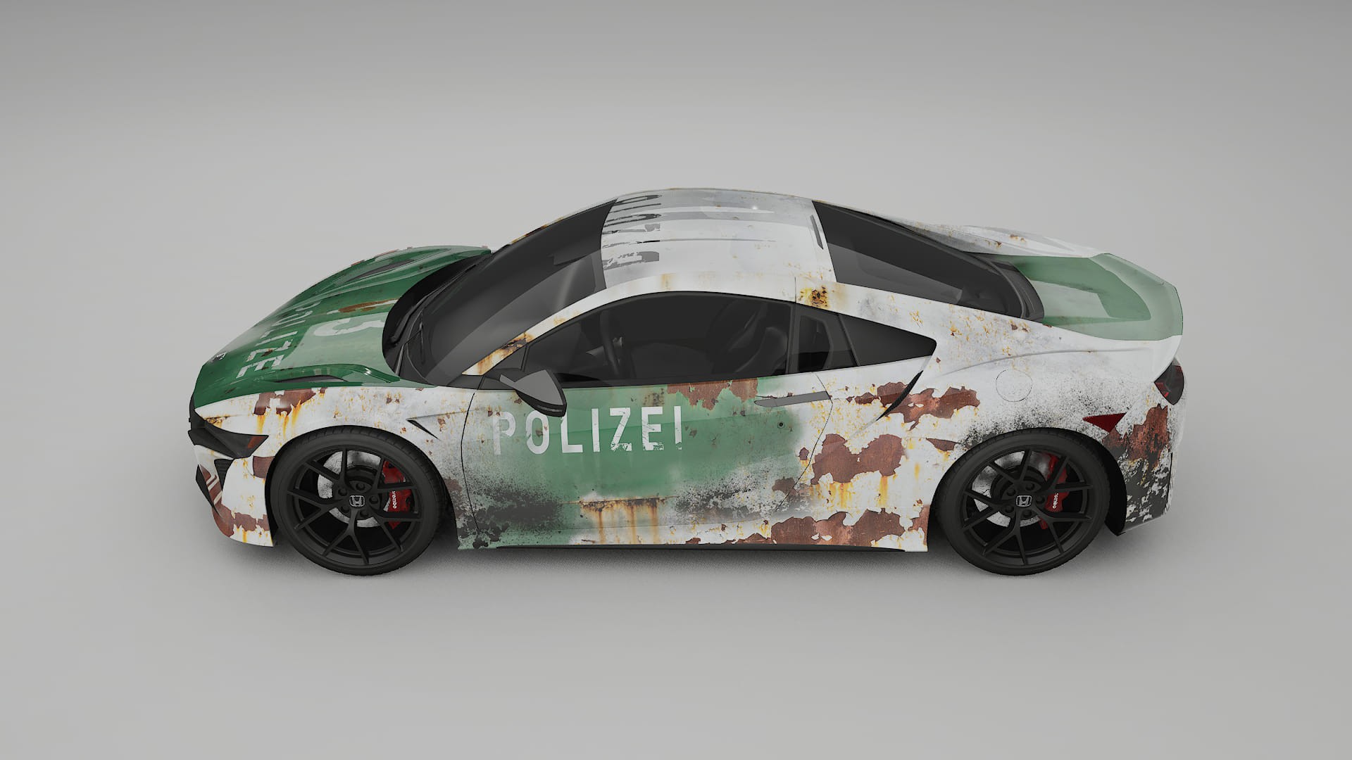 Honda NSX prefacelift pre-LCI COBRA 11 – Ontworpen Wrap PPF Kit van Printbaar Polyurethaanfolie