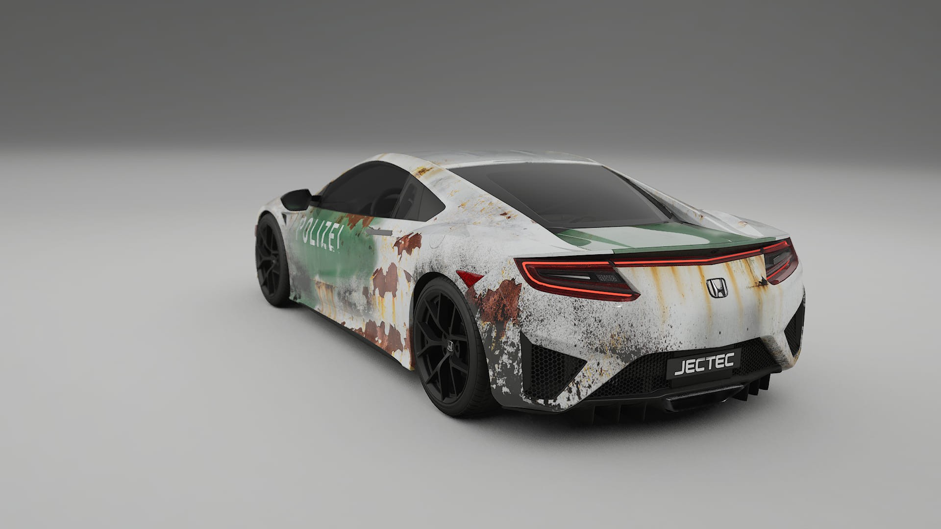 Honda NSX prefacelift pre-LCI COBRA 11 – Ontworpen Wrap PPF Kit van Printbaar Polyurethaanfolie