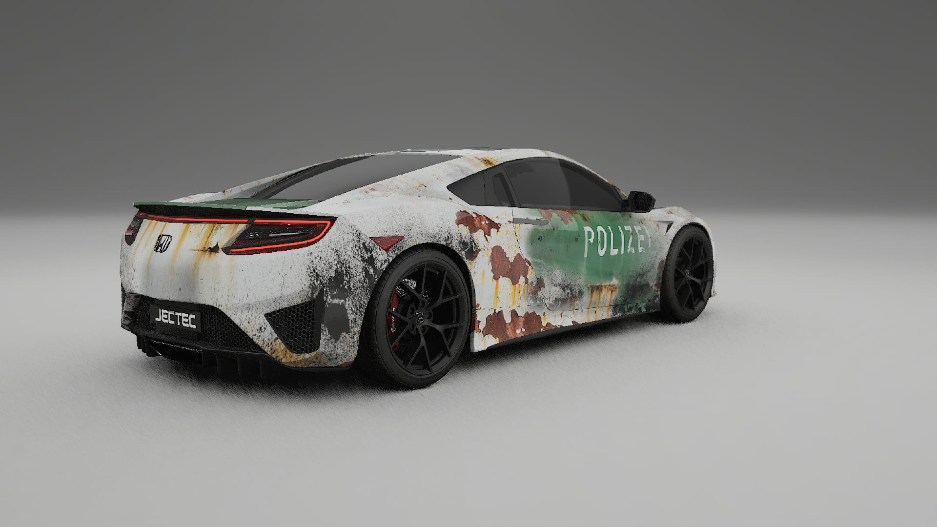 Honda NSX prefacelift pre-LCI COBRA 11 – Ontworpen Wrap PPF Kit van Printbaar Polyurethaanfolie