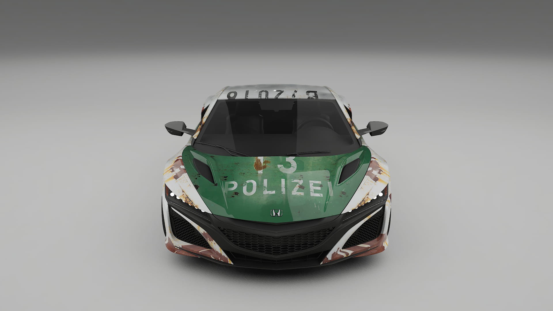Honda NSX prefacelift pre-LCI COBRA 11 – Ontworpen Wrap PPF Kit van Printbaar Polyurethaanfolie
