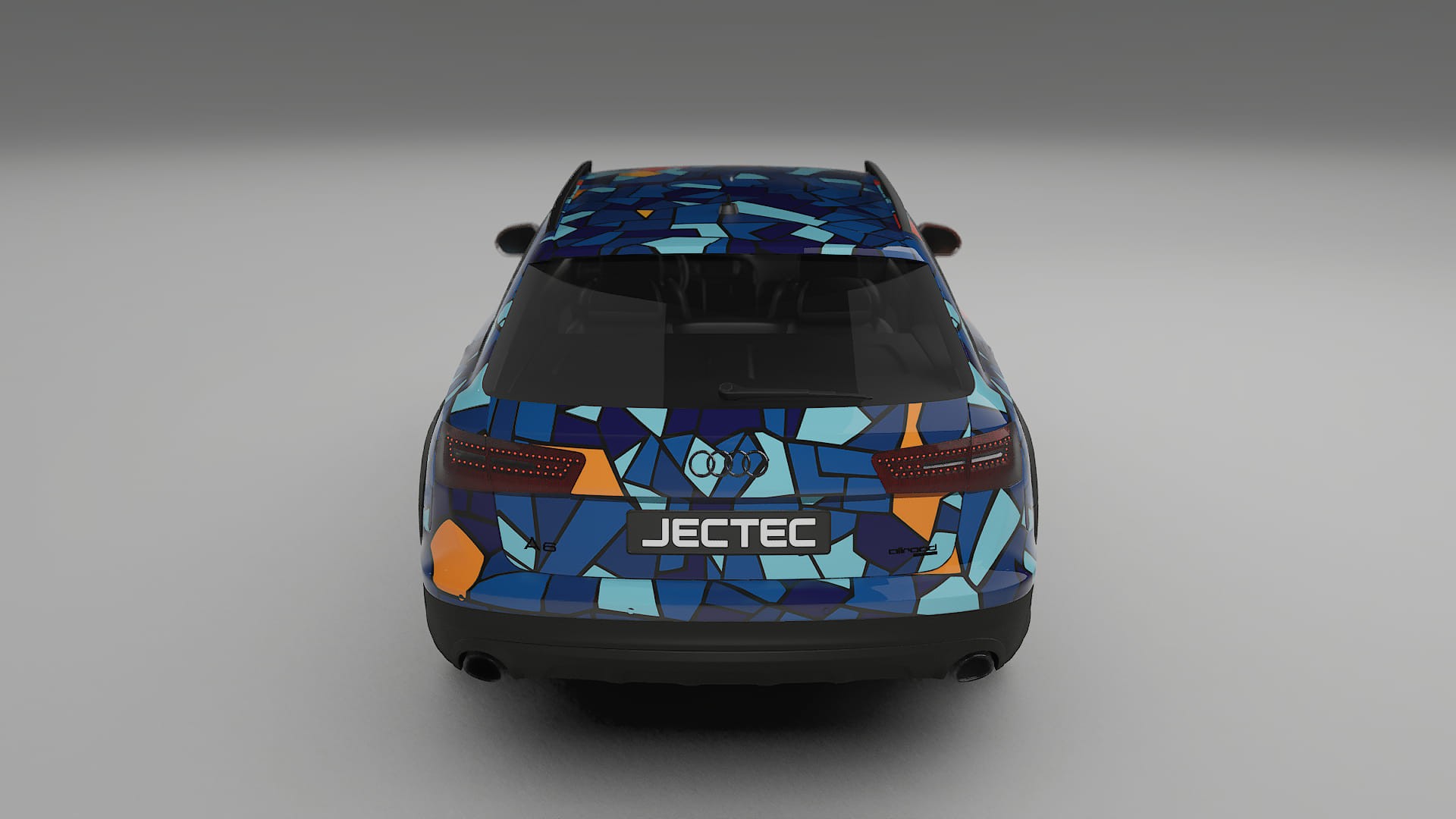 Audi A6 Allroad C7 prefacelift pre-LCI BARCELONA – Ontworpen Wrap PPF Kit van Printbaar Polyurethaanfolie