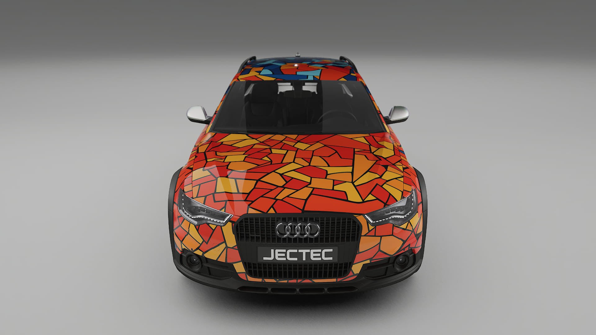 Audi A6 Allroad C7 prefacelift pre-LCI BARCELONA – Ontworpen Wrap PPF Kit van Printbaar Polyurethaanfolie