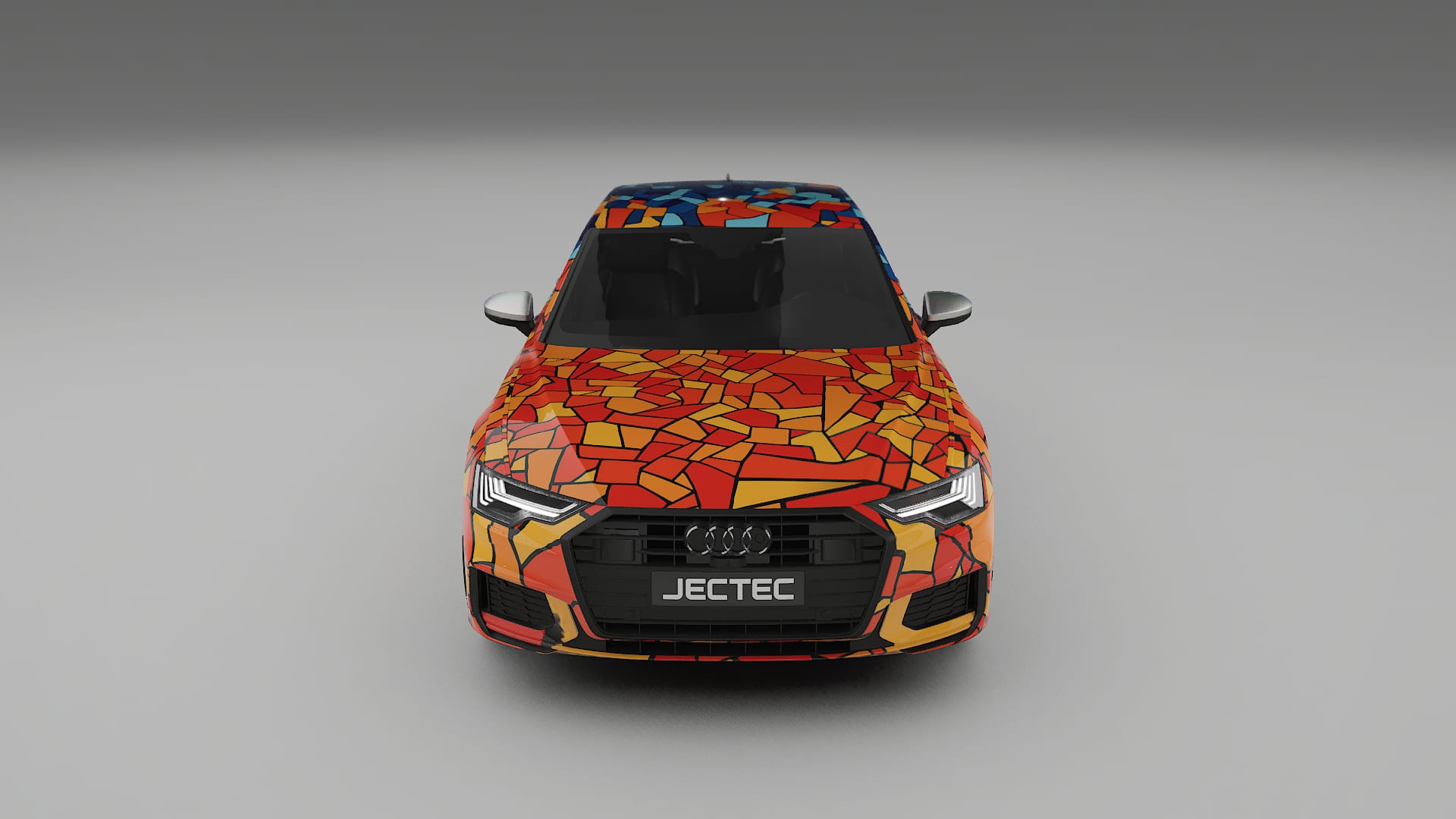 Audi A6 S-Line C8 BARCELONA – Ontworpen Wrap PPF Kit van Printbaar Polyurethaanfolie