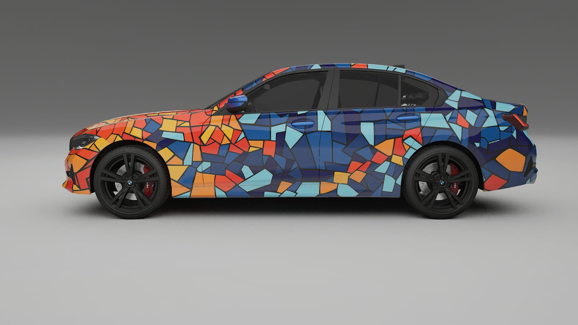 BMW 3 G20 prefacelift pre-LCI BARCELONA – Ontworpen Wrap PPF Kit van Printbaar Polyurethaanfolie